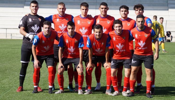 Once titular del CD Benavente en un partido de liga