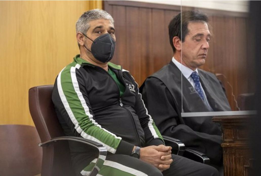 Bernardo Montoya durante el juicio en la Audiencia de Huelva