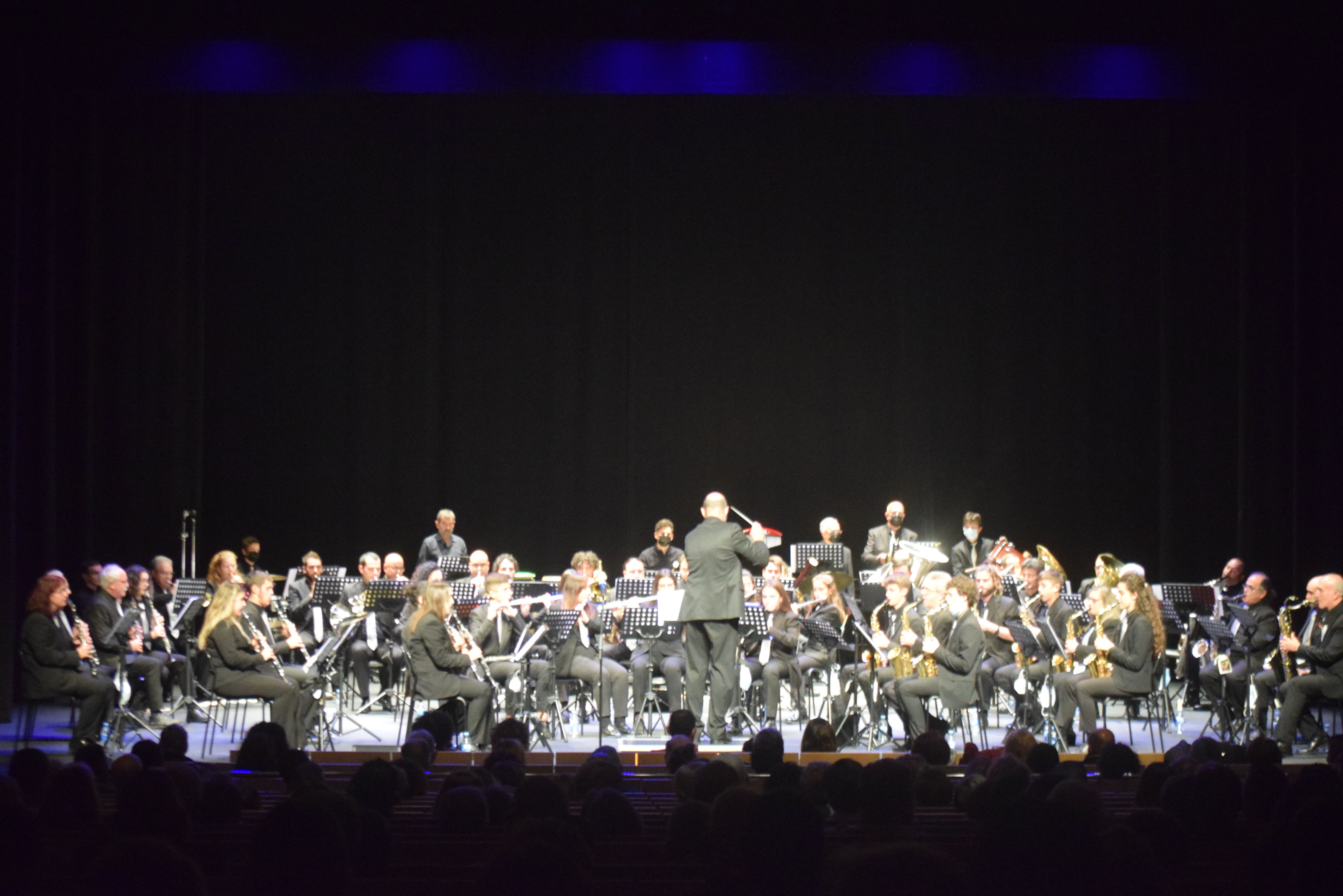 La Banda Nacor Blanco en un concierto 