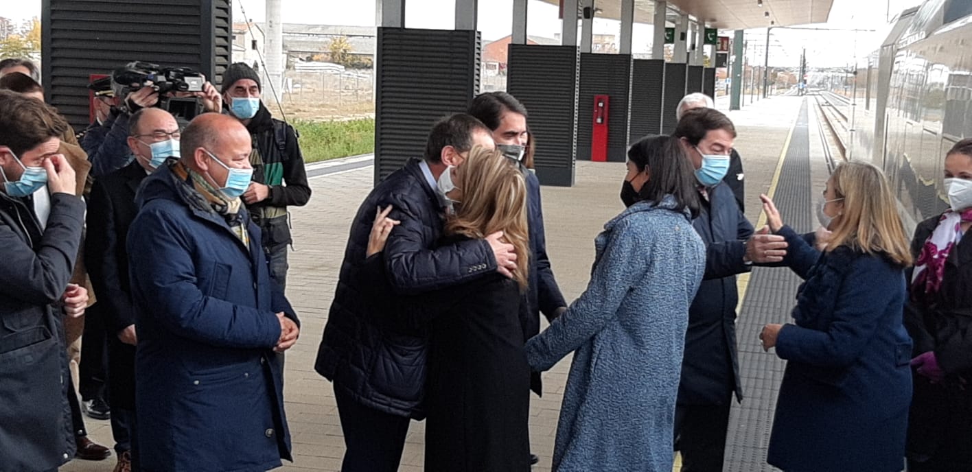 Inauguración del nuevo tramo AVE entre Madrid-Orense