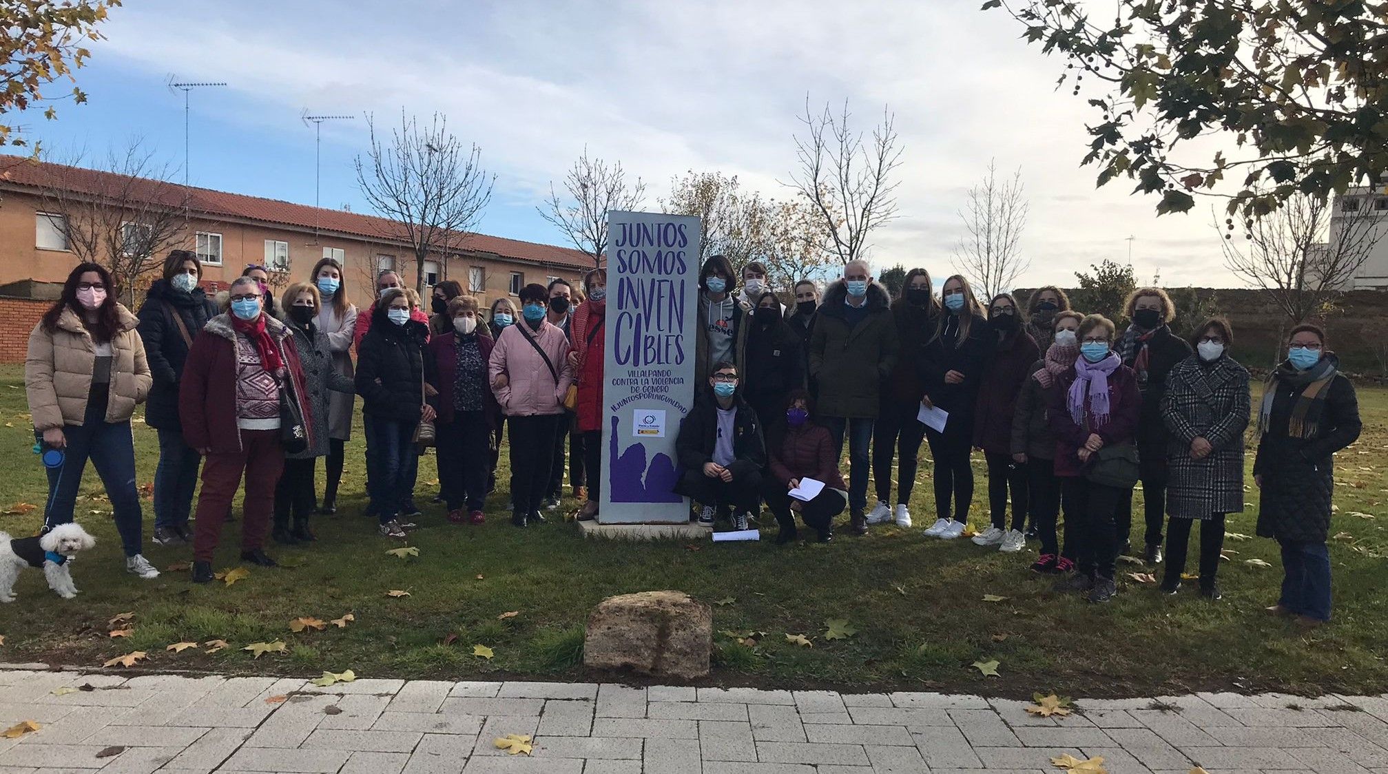 Los alumnos de Tierra de Campos en lucha por los derechos 