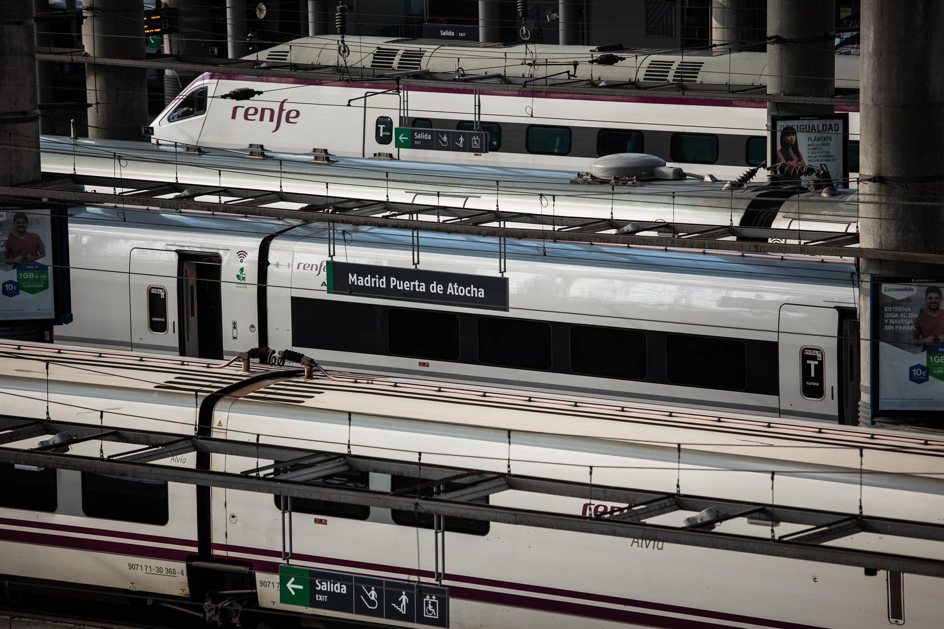 Archivo   Trenes de la estación de Atocha