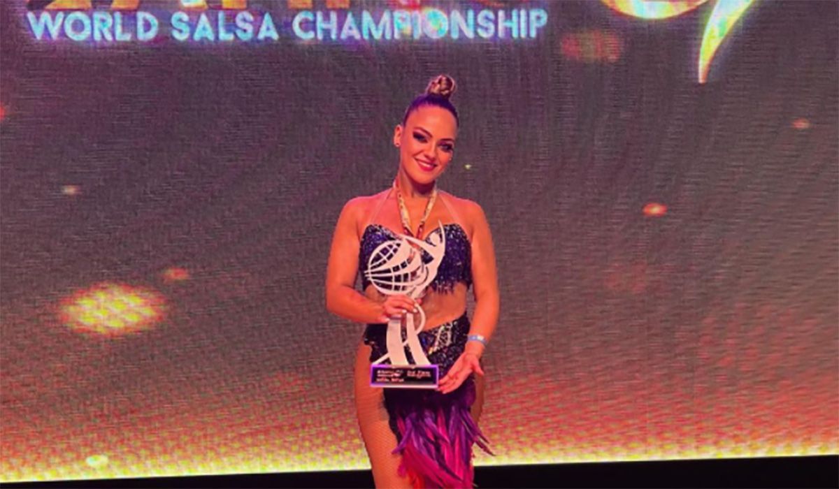 María Garrido subcampeona del Mundo