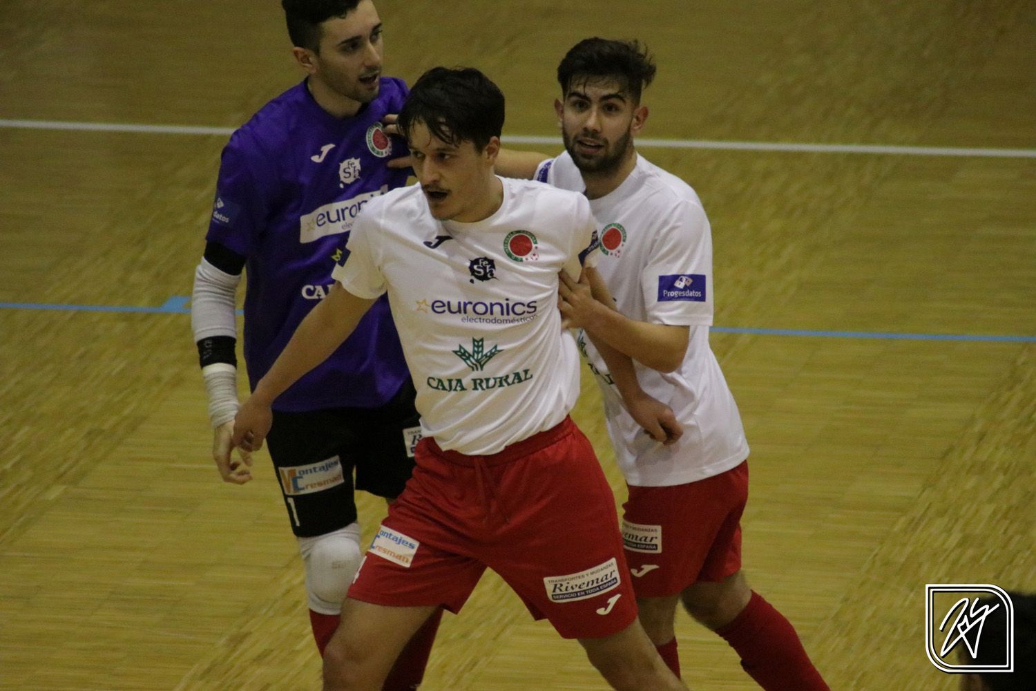 Los jugadores del InterSala celebran uno de los tantos