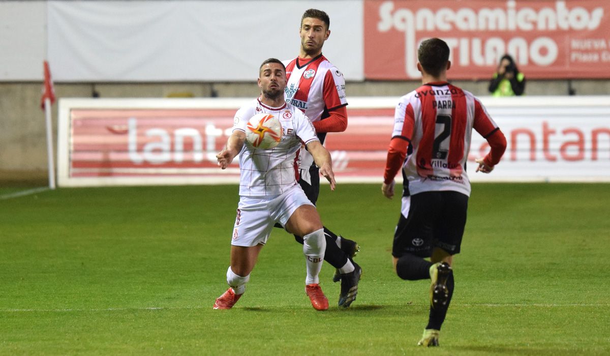 Ander Vitoria en el duelo ante el Zamora