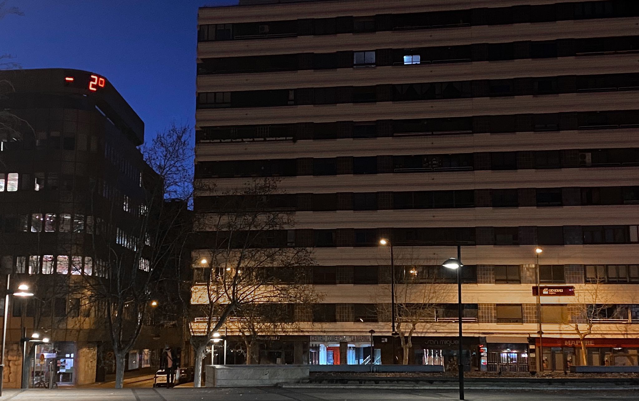 Tiempo frío en Zamora.