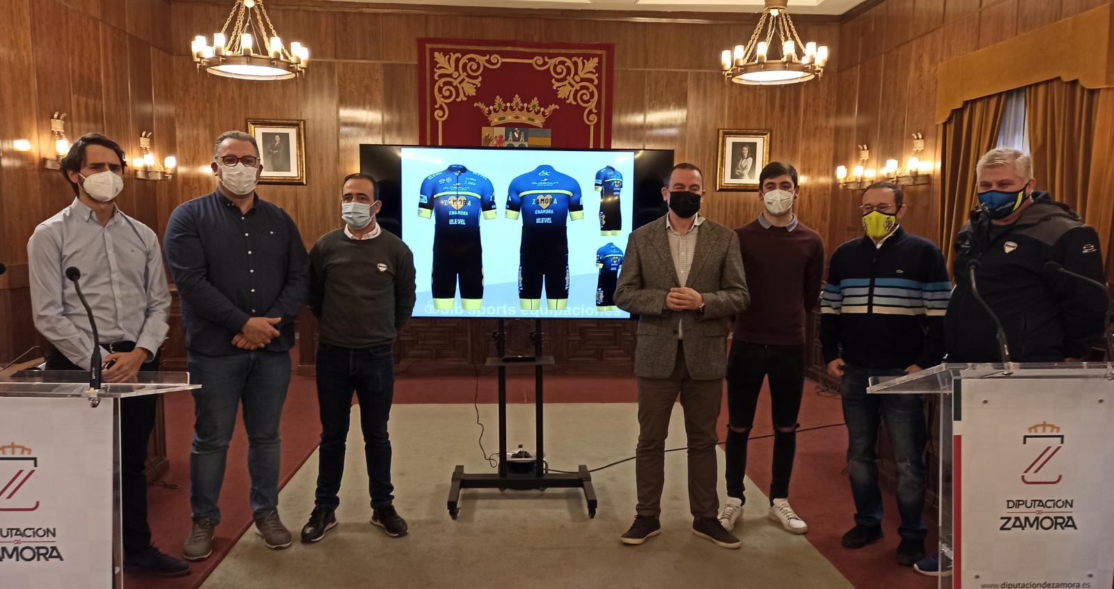 Presentación del maillot del Zamora Enamora