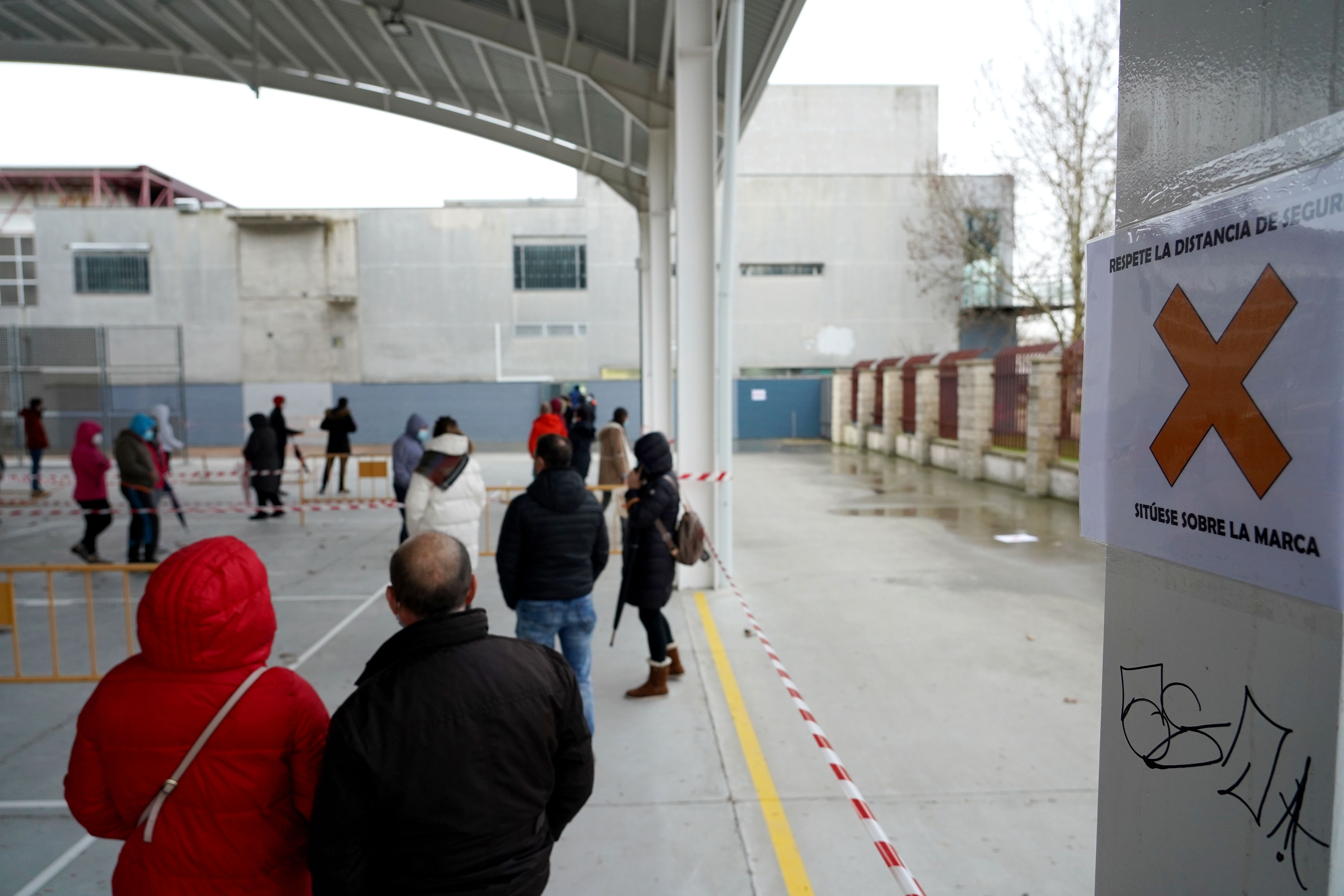 Campaña de test de antígenos en Laguna de Duero