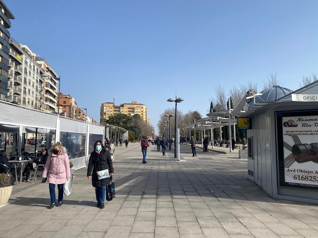 Una imagen de la plaza de la Marina