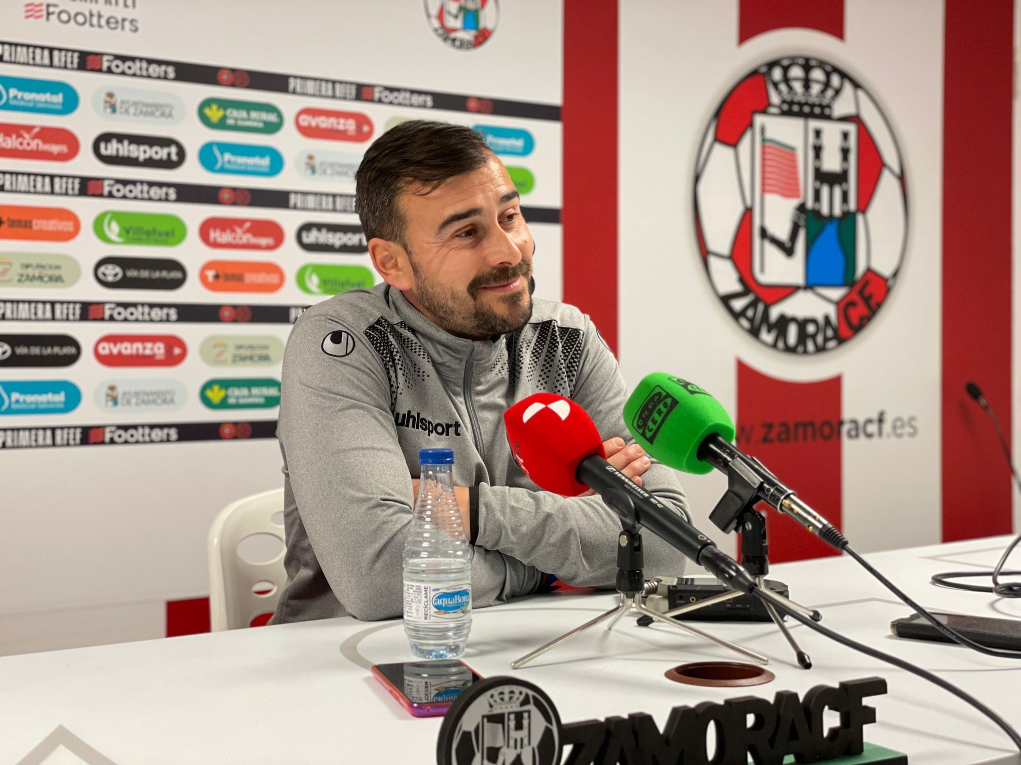 Yago Iglesias en rueda de prensa