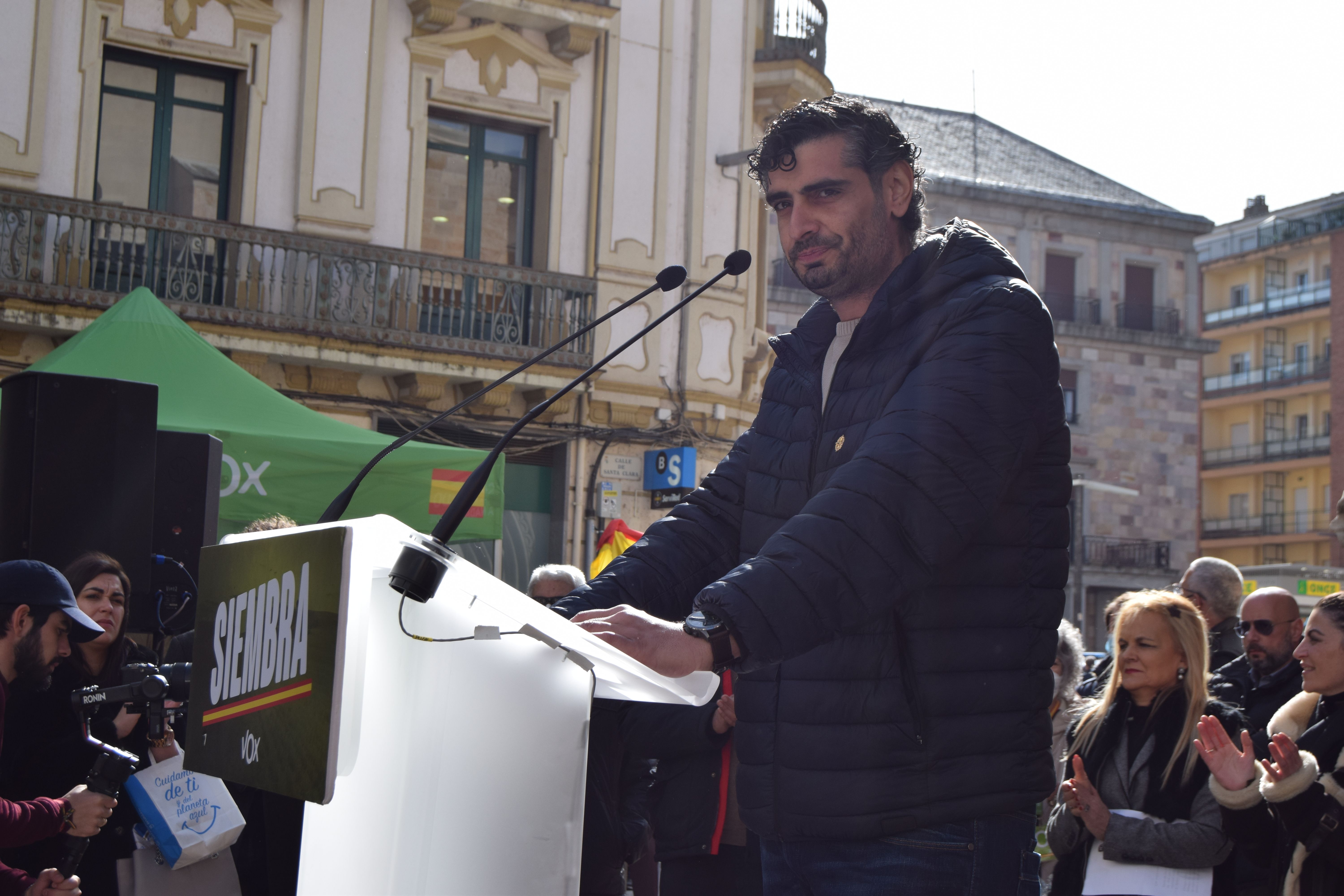 Cierre de campaña de VOX Zamora con Macarena Olona