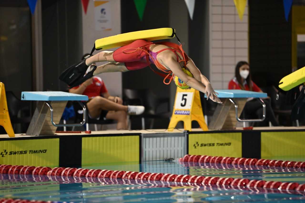 Prueba del Campeonato de Castilla y León de Salvamento y Socorrismo