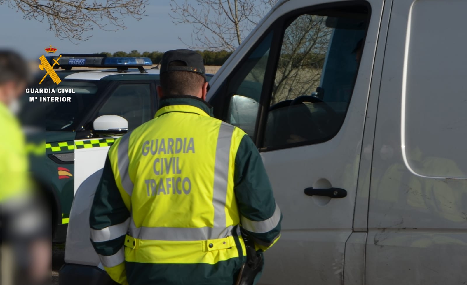 La Guardia Civil de Zamora tras interceptar una furgoneta