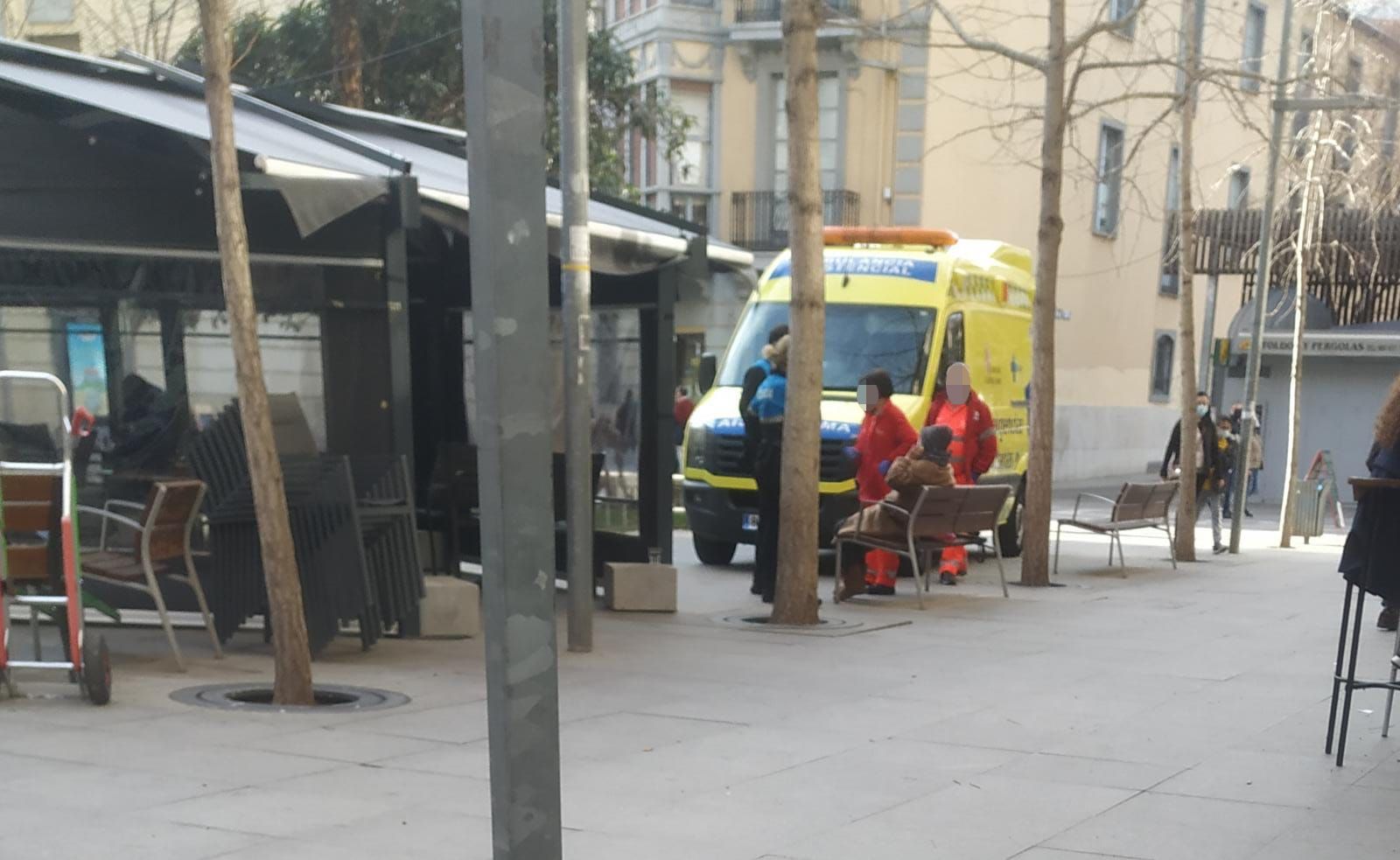 Incidente sanitario en la Plaza de Fernández Duro