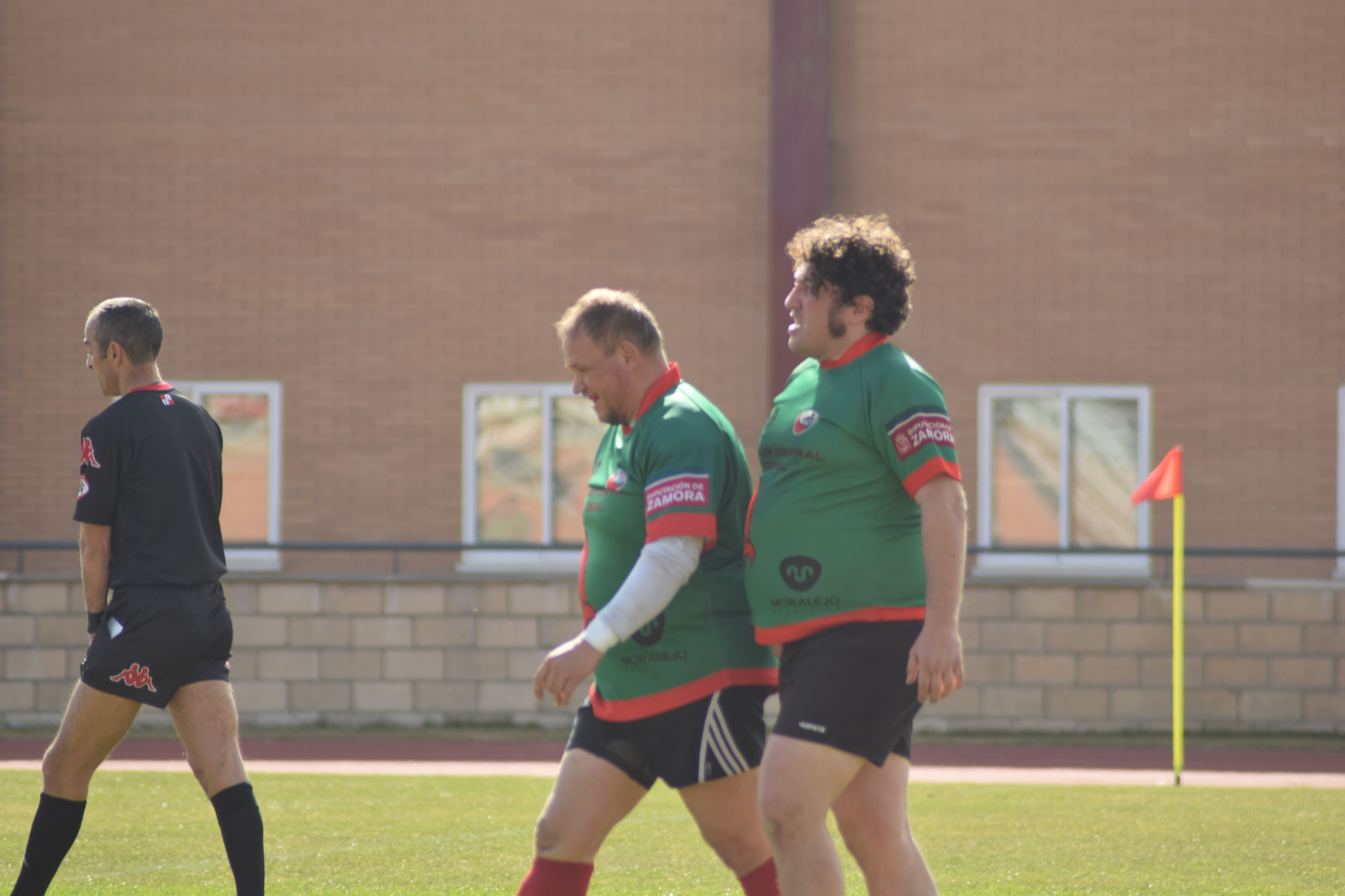 Partido de vuelta de las semifinales del play-off entre el Zamora Rugby y el Bierzo RC