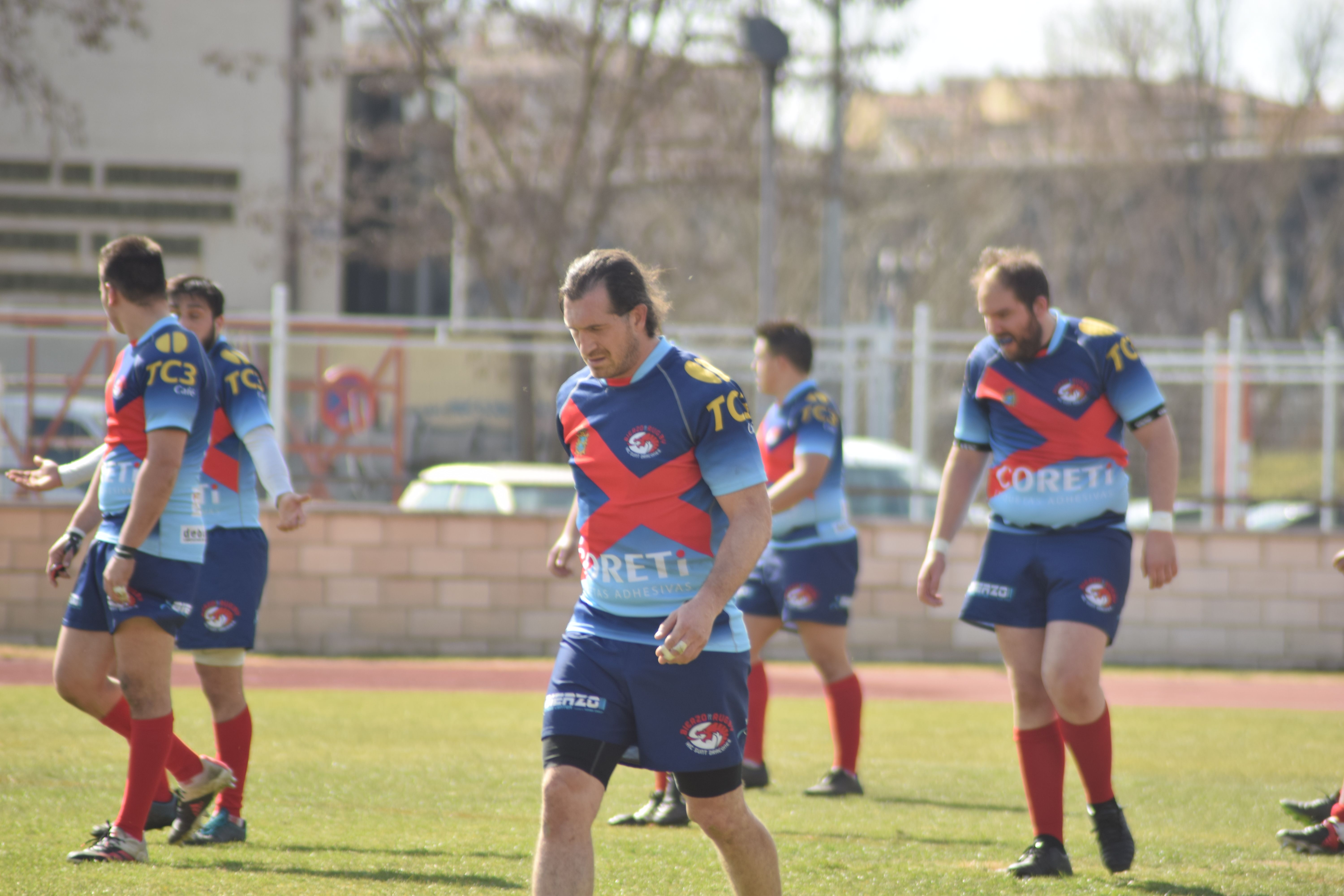 Partido de vuelta de las semifinales del play-off entre el Zamora Rugby y el Bierzo RC