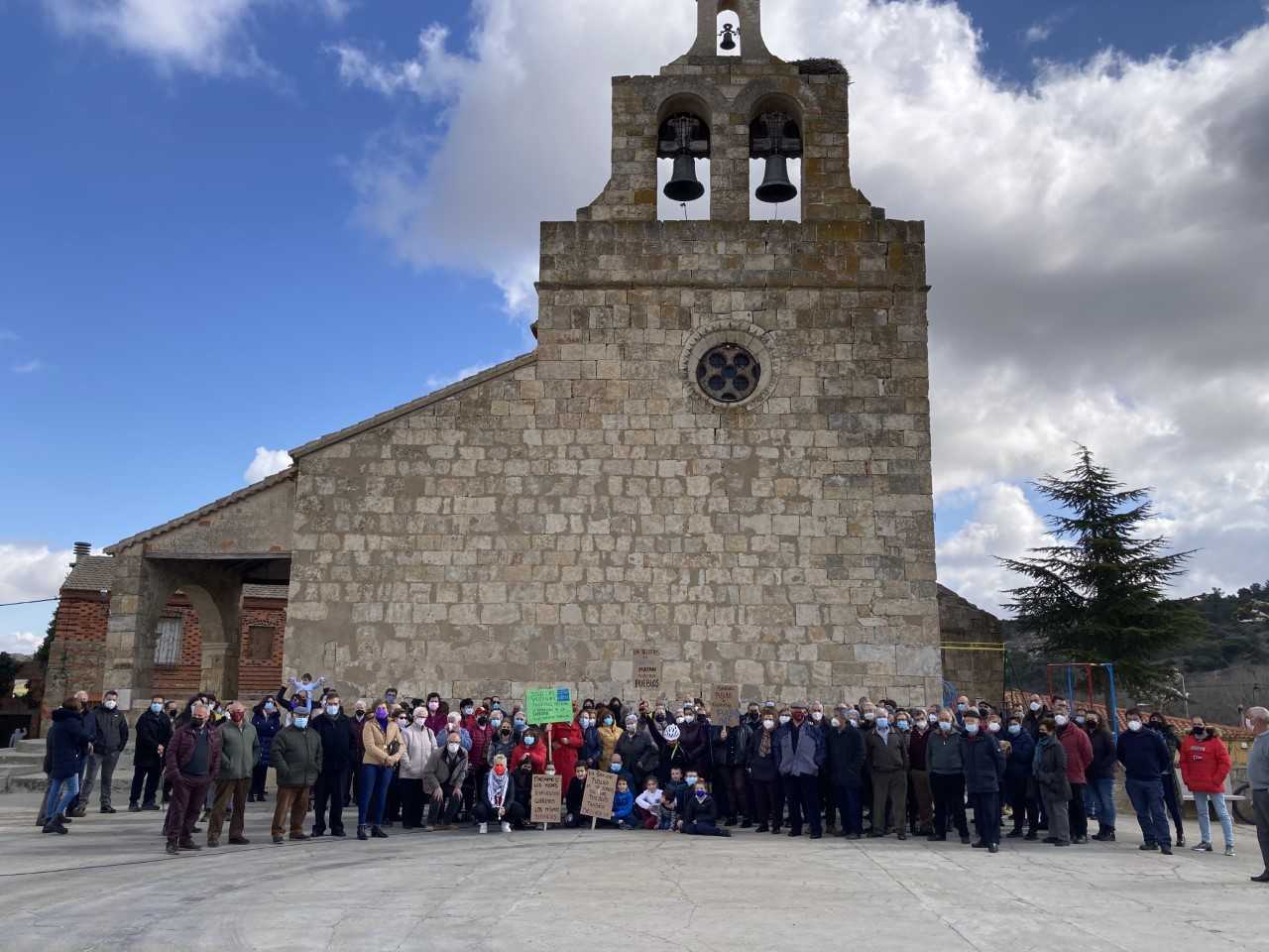 Concentración en Fuente el Carnero