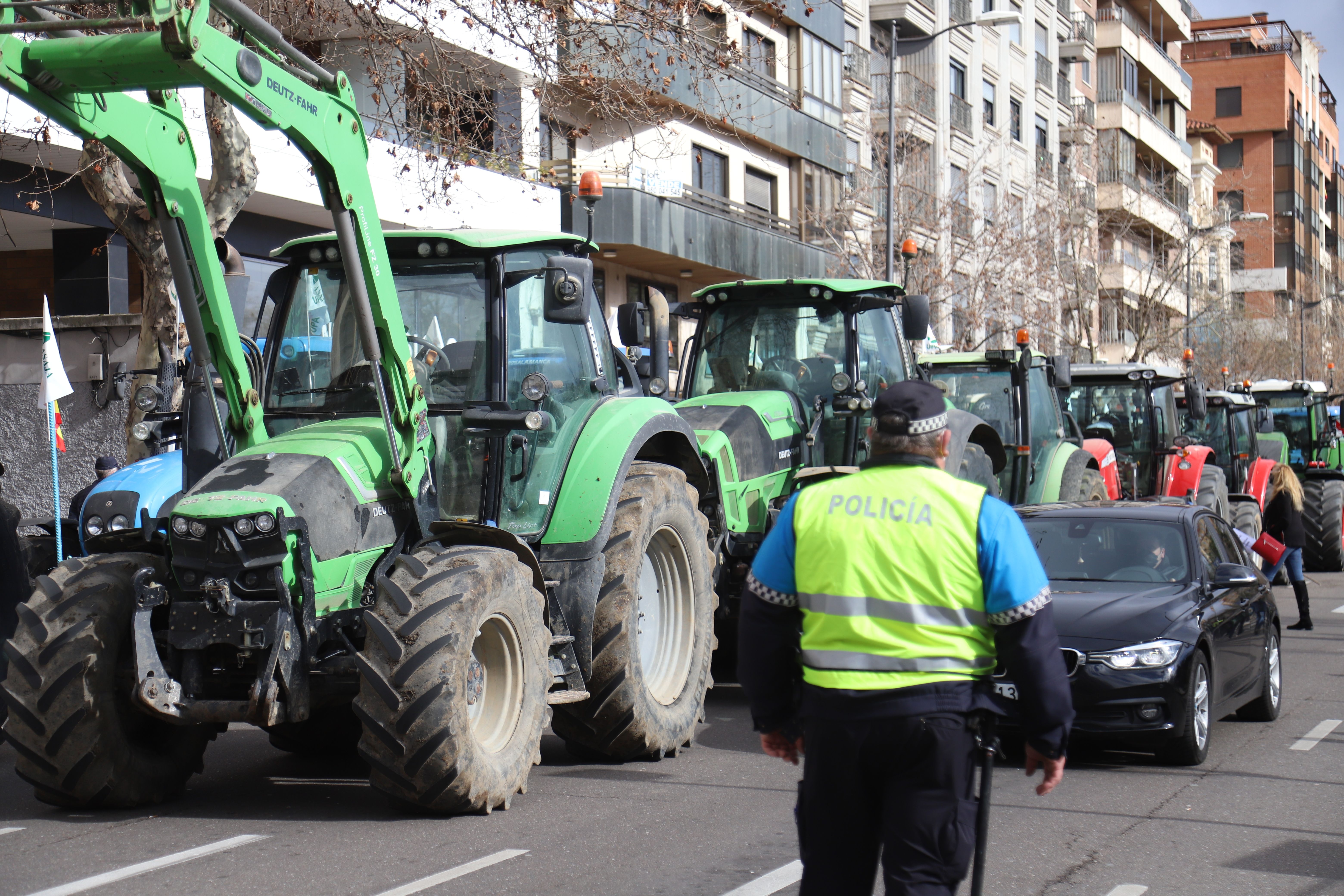 Tractorada en defensa del medio rural de Zamora Foto María Lorenzo (13)