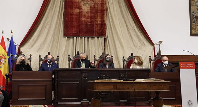 Toma de posesión en la USAL