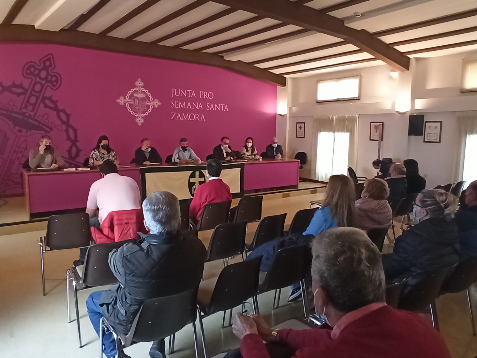 Un instante de la asamblea