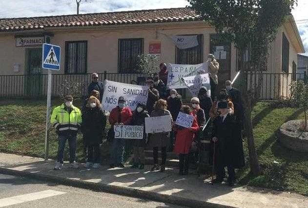 Concentración sanitaria Cedida