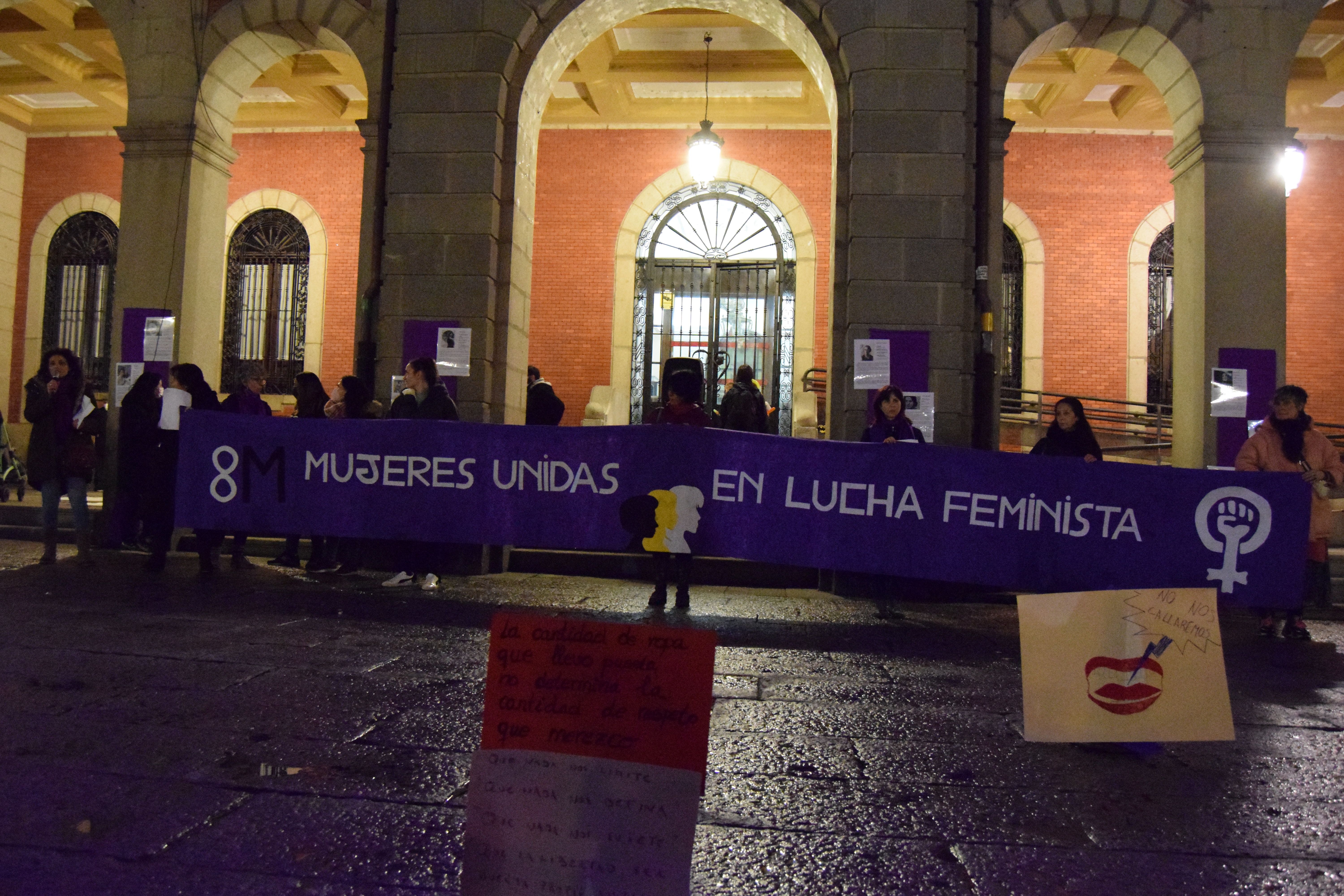 Concentración en Zamora por el 8M 