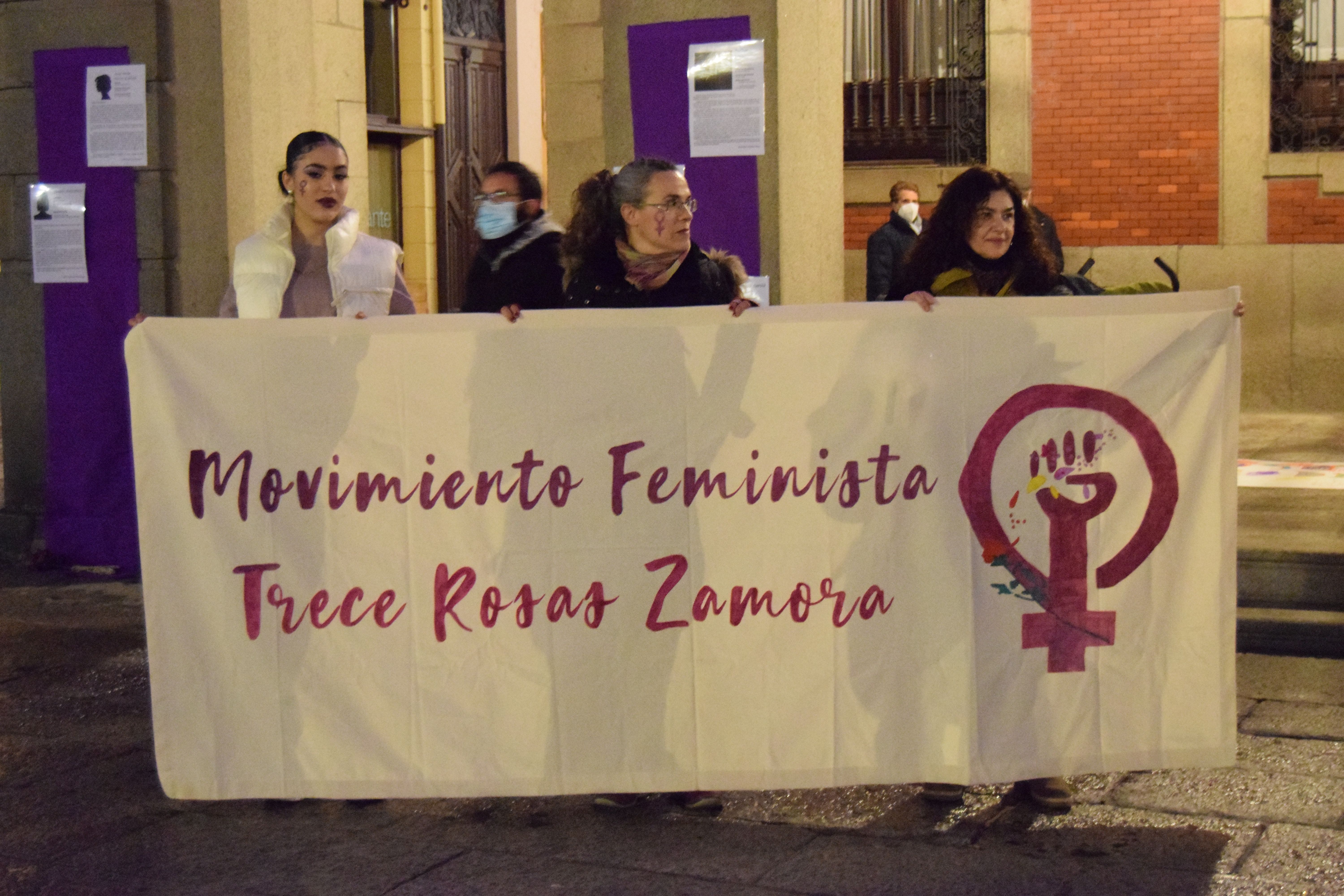 Concentración en Zamora por el 8M 