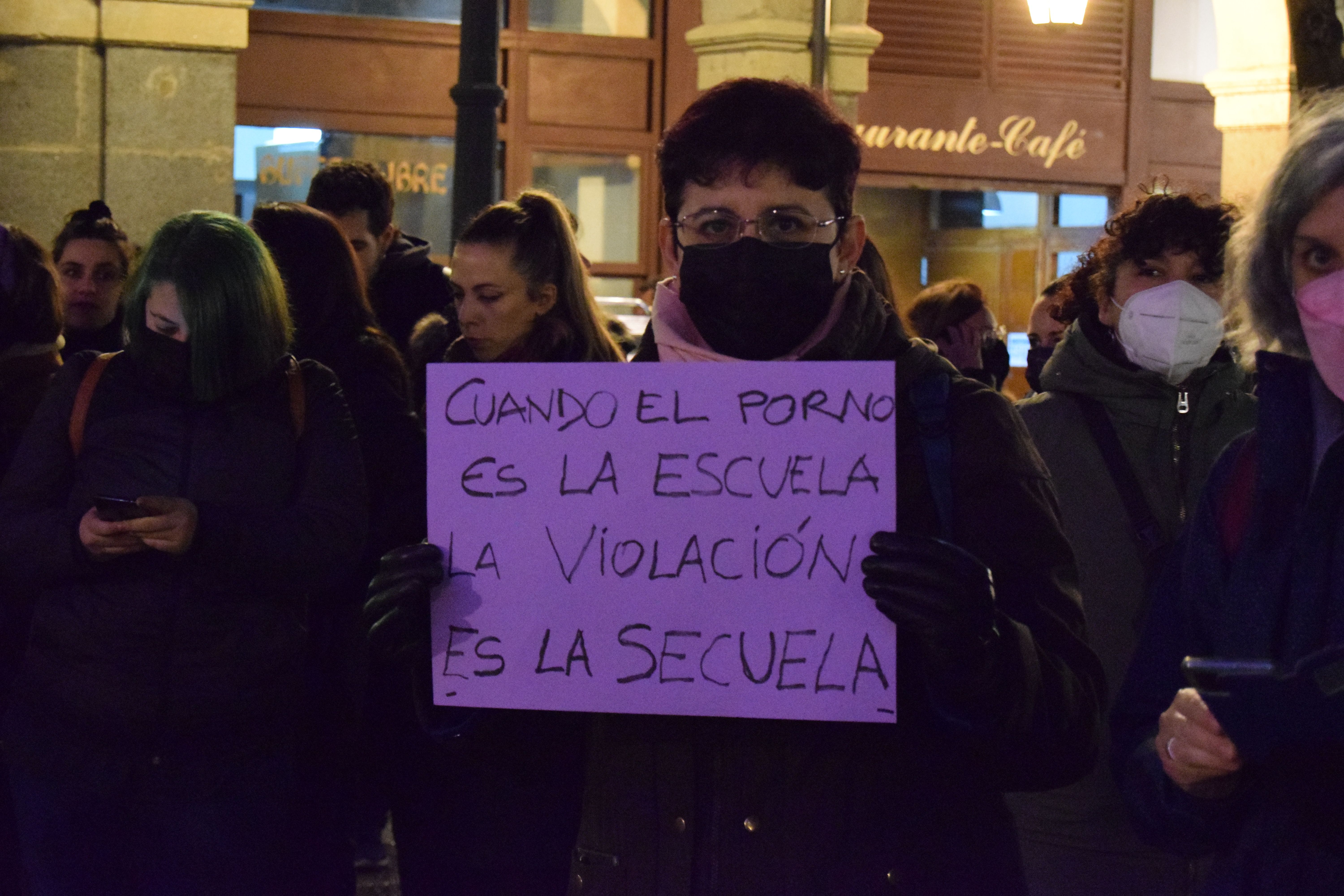 Concentración en Zamora por el 8M 