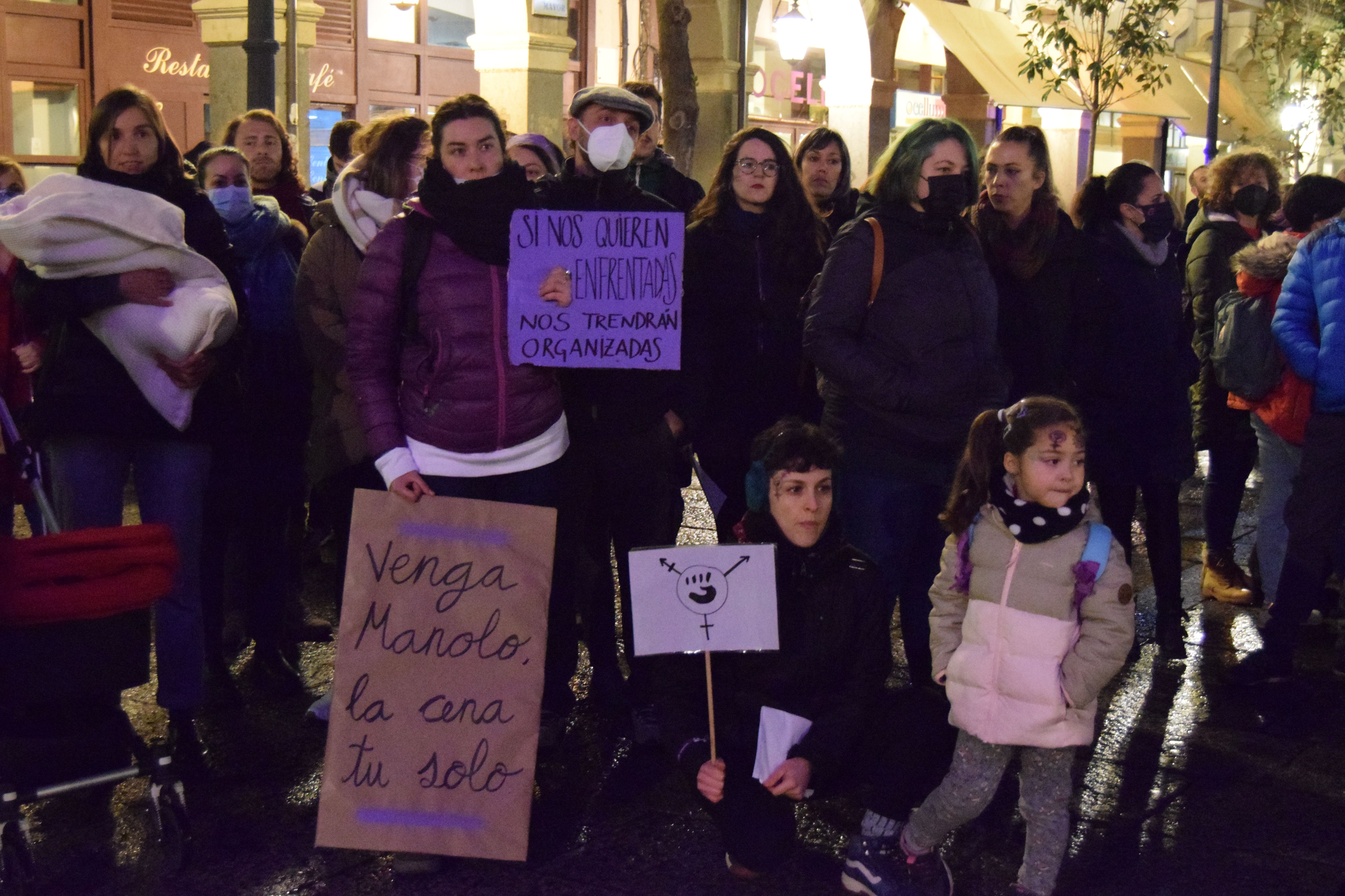 Concentración en Zamora por el 8M 