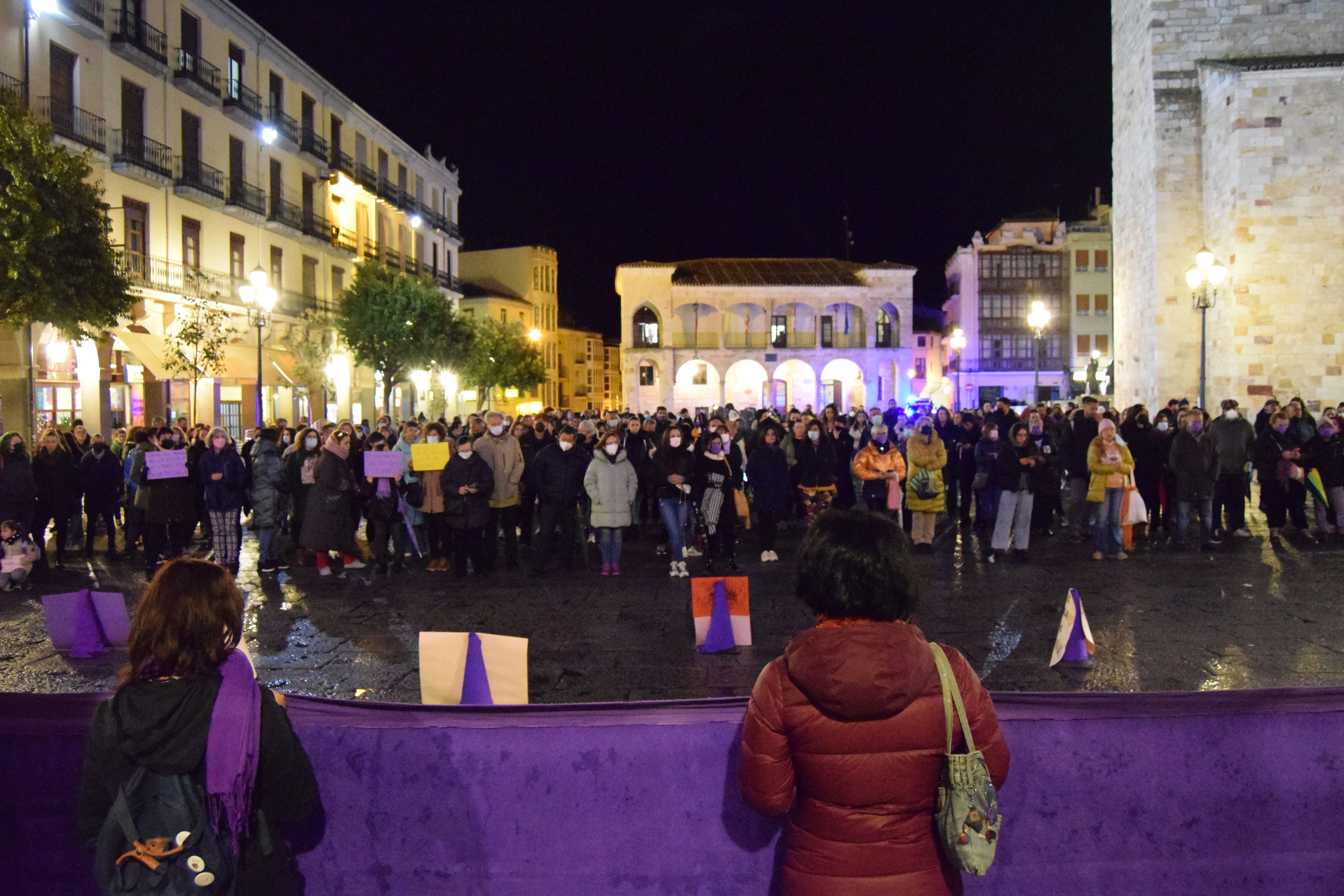 Concentración en Zamora por el 8M 