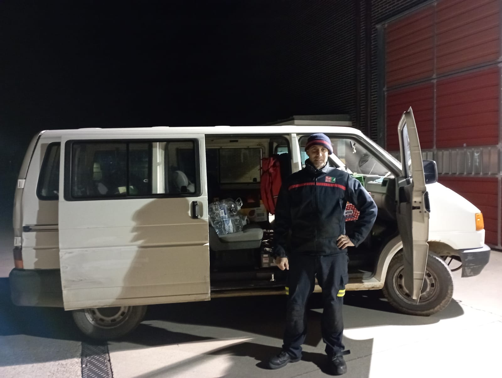 Convoy desde zamora con camino a Ucrania