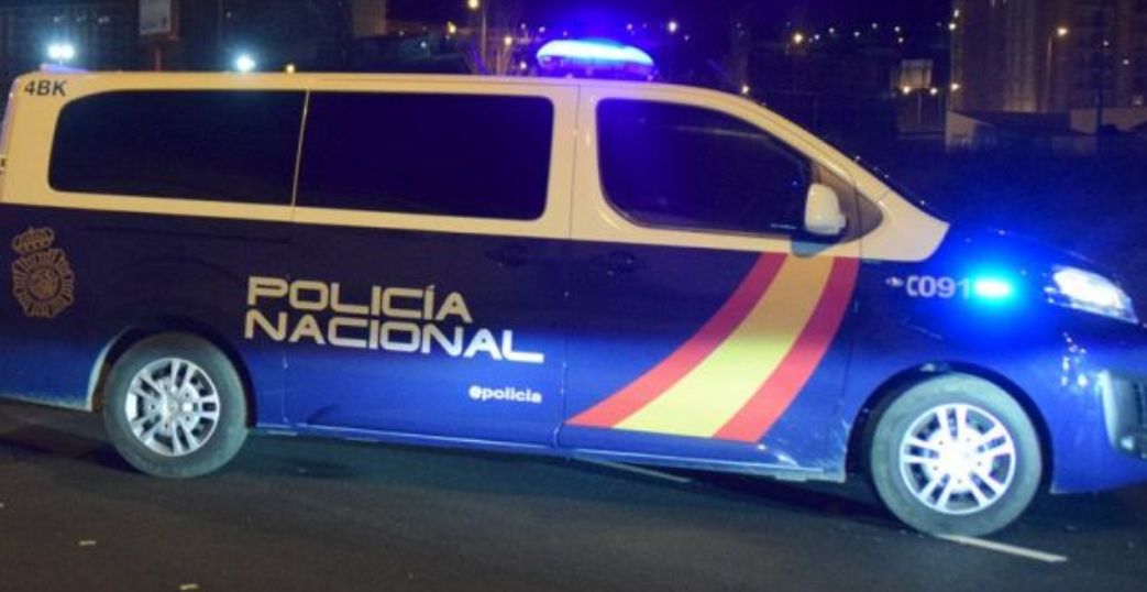 Furgón de la Policía Nacional