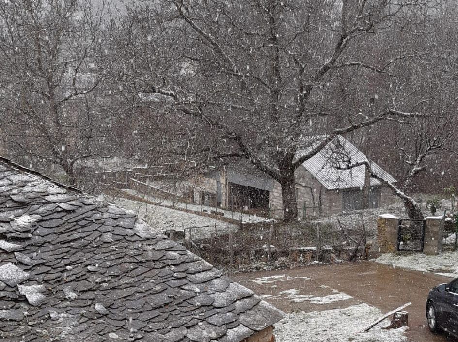 Nieve en la provincia de Zamora