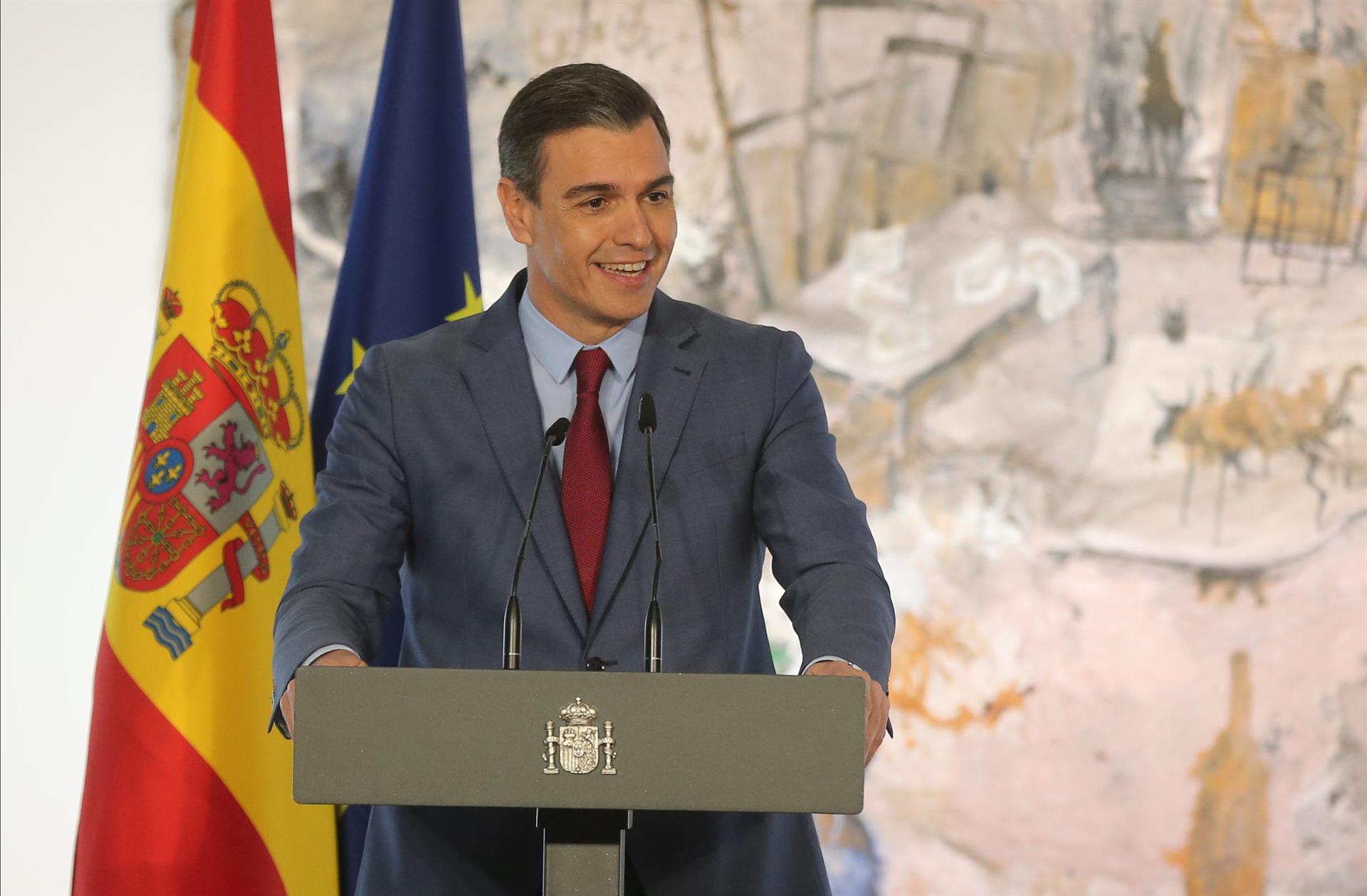 El presidente del Gobierno, Pedro Sánchez