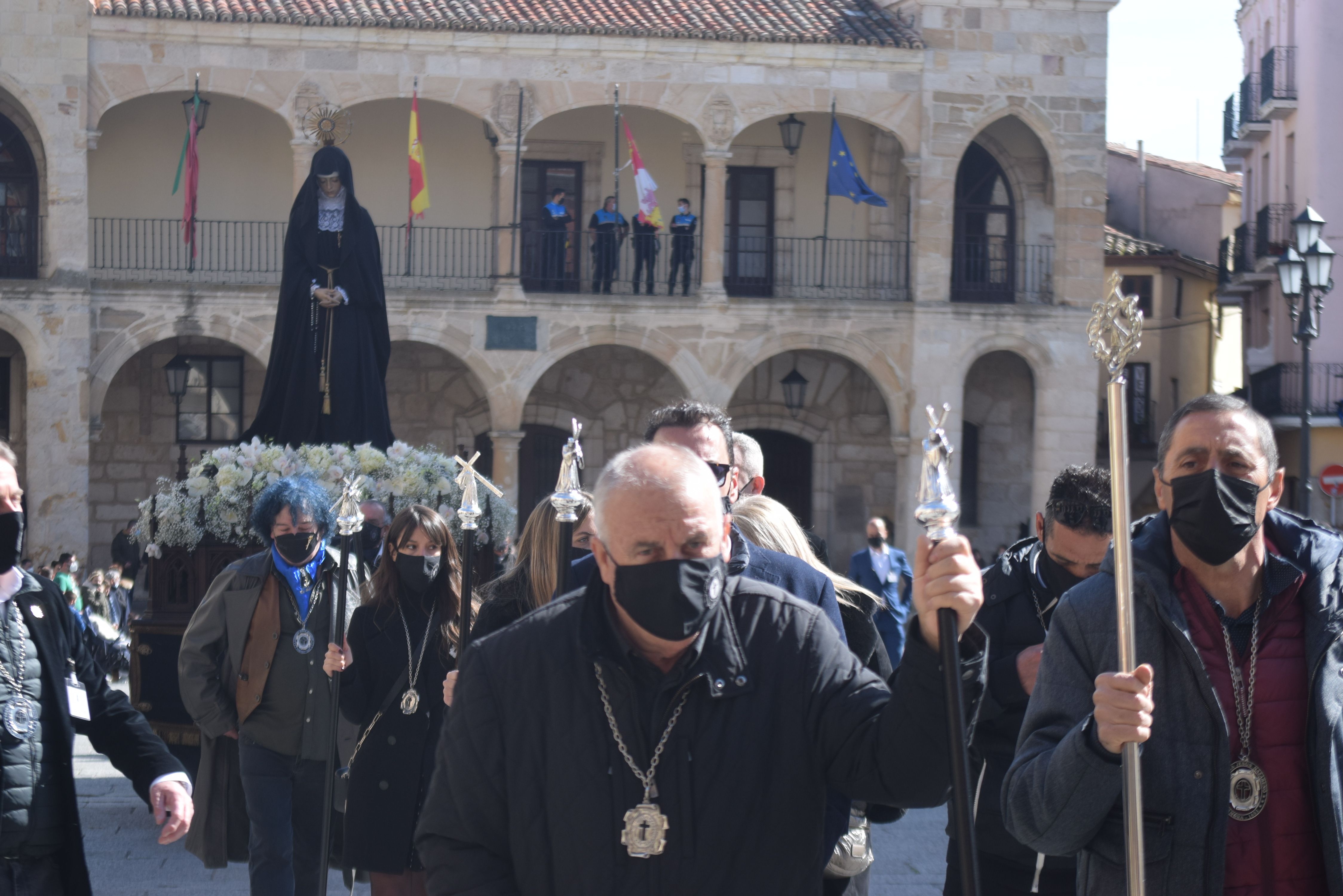 Procesión extraordinaria de la Virgen de la Soledad