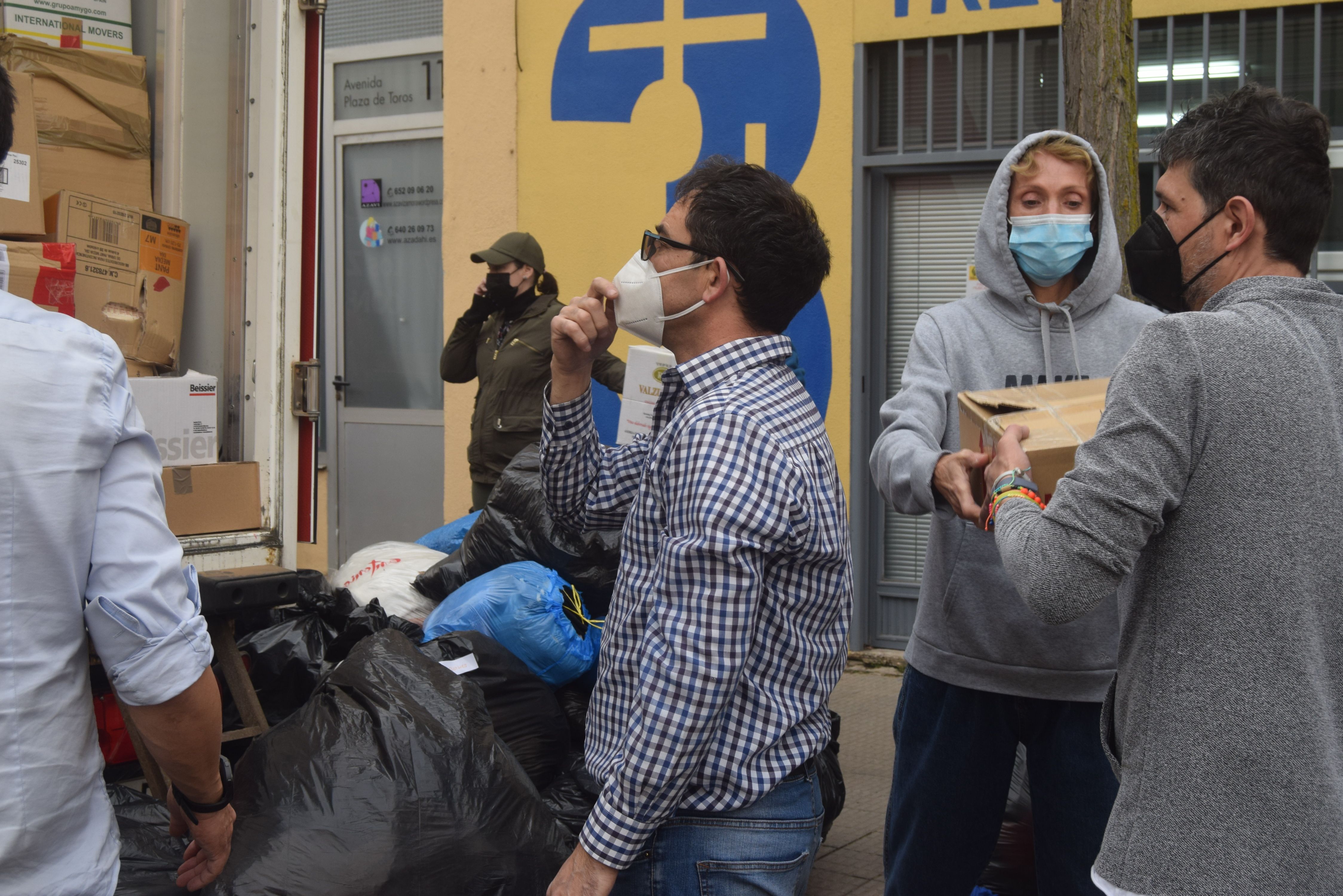 Solidaridad desbordada de los zamoranos para ayudar al pueblo ucraniano