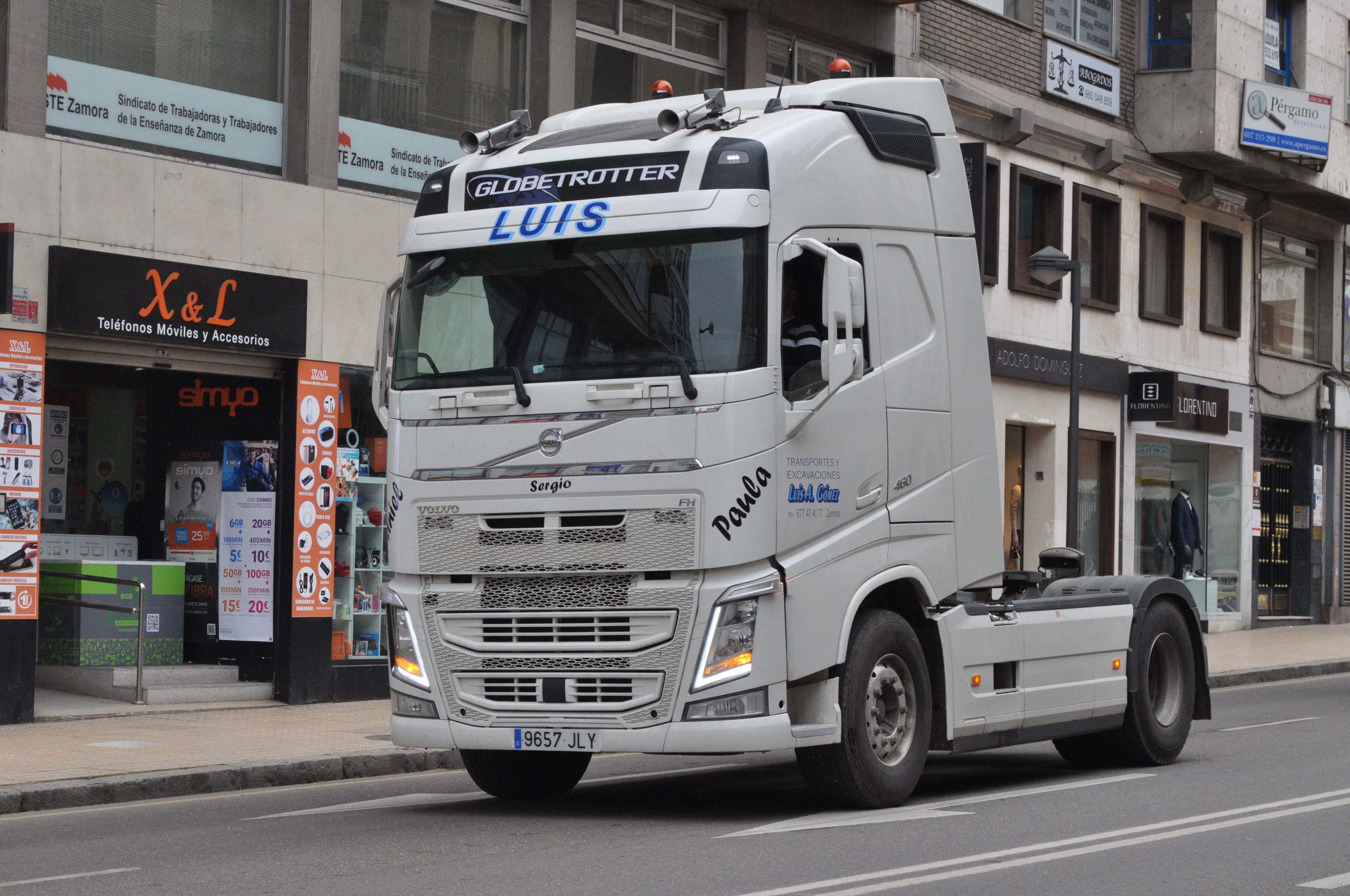 Los transportistas toman las calles de Zamora (7)