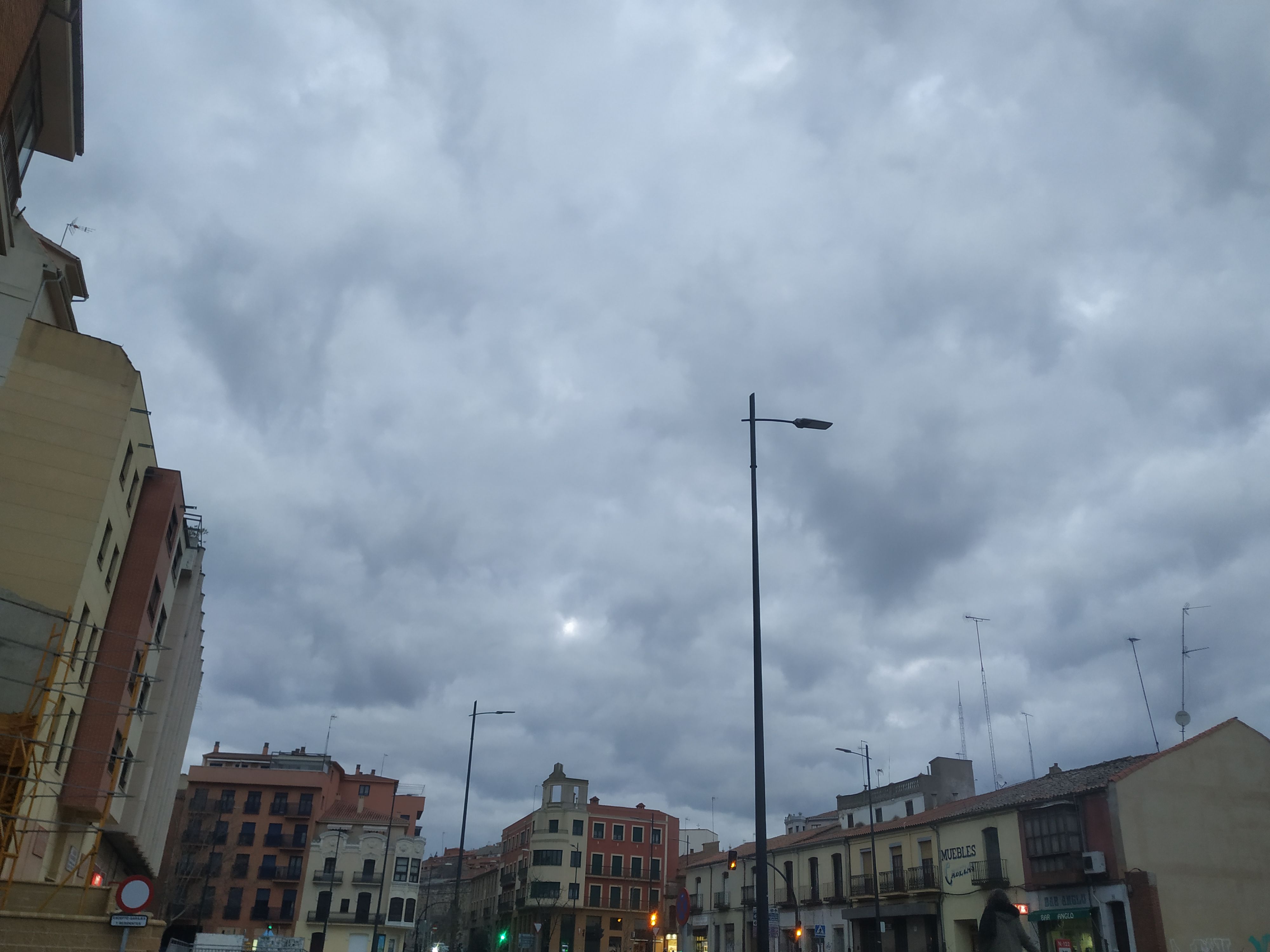 Tiempo nubes en Zamora