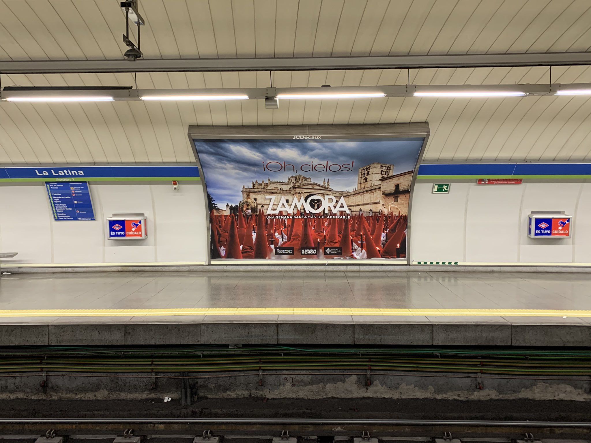 Semana Santa de Zamora en el Metro de Madrid