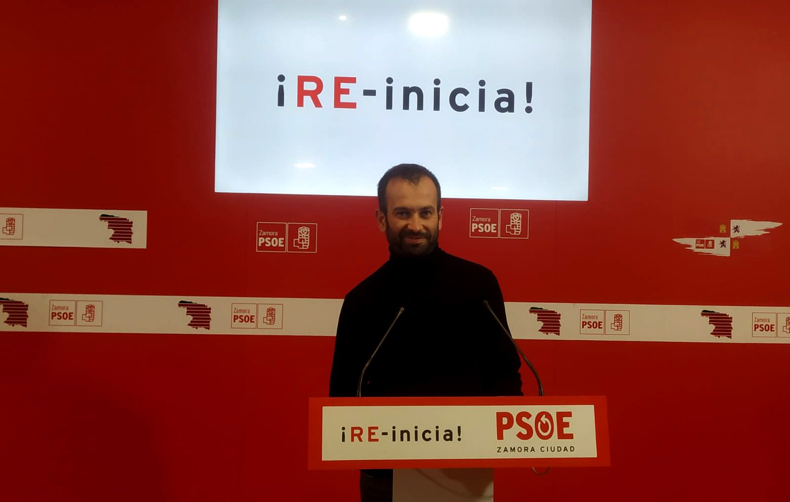 David Gago, secretario general del PSOE de Zamora ciudad