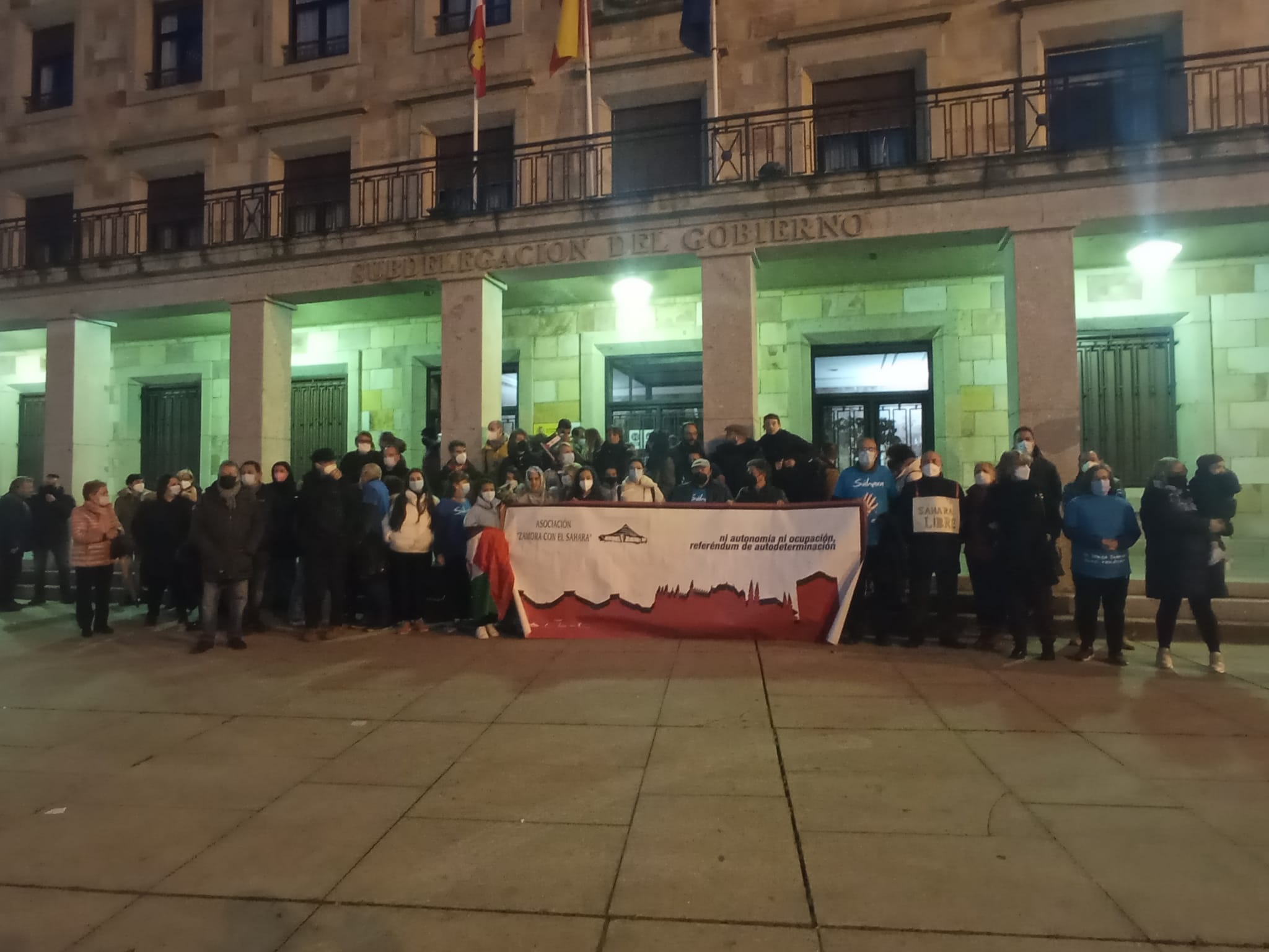 Zamora con el Sáhara reclama un referéndum de autodeterminación frente al cambio de postura del Gobierno de España