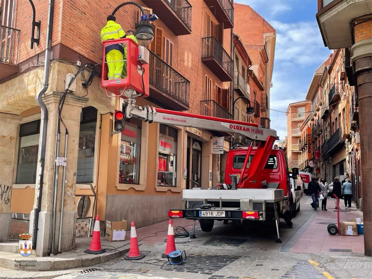 Instalación de cámaras de videovigilancia en Benavente