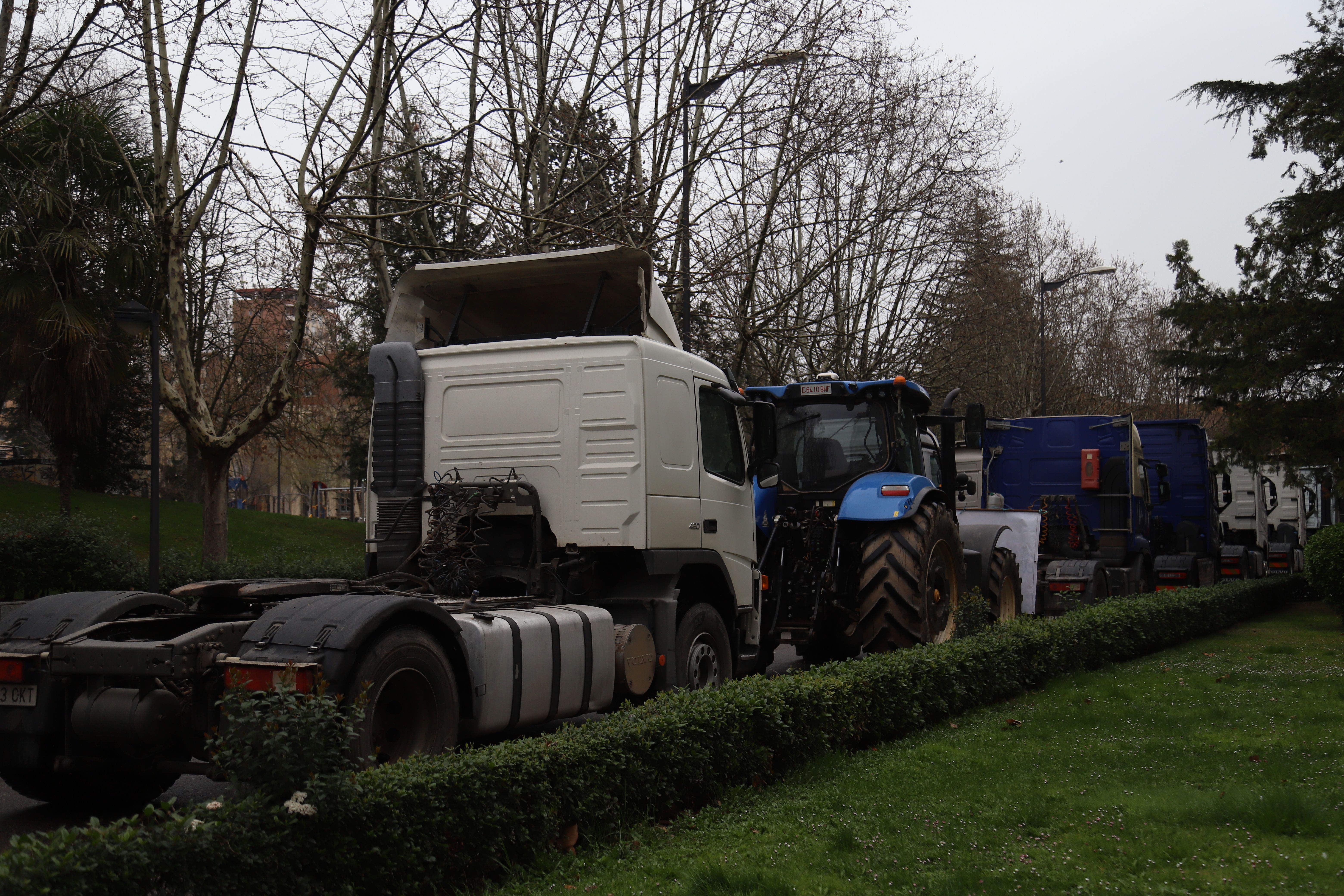 Nueva Jornada de protesta del sector del transporte en Zamora Foto María Lorenzo (8)