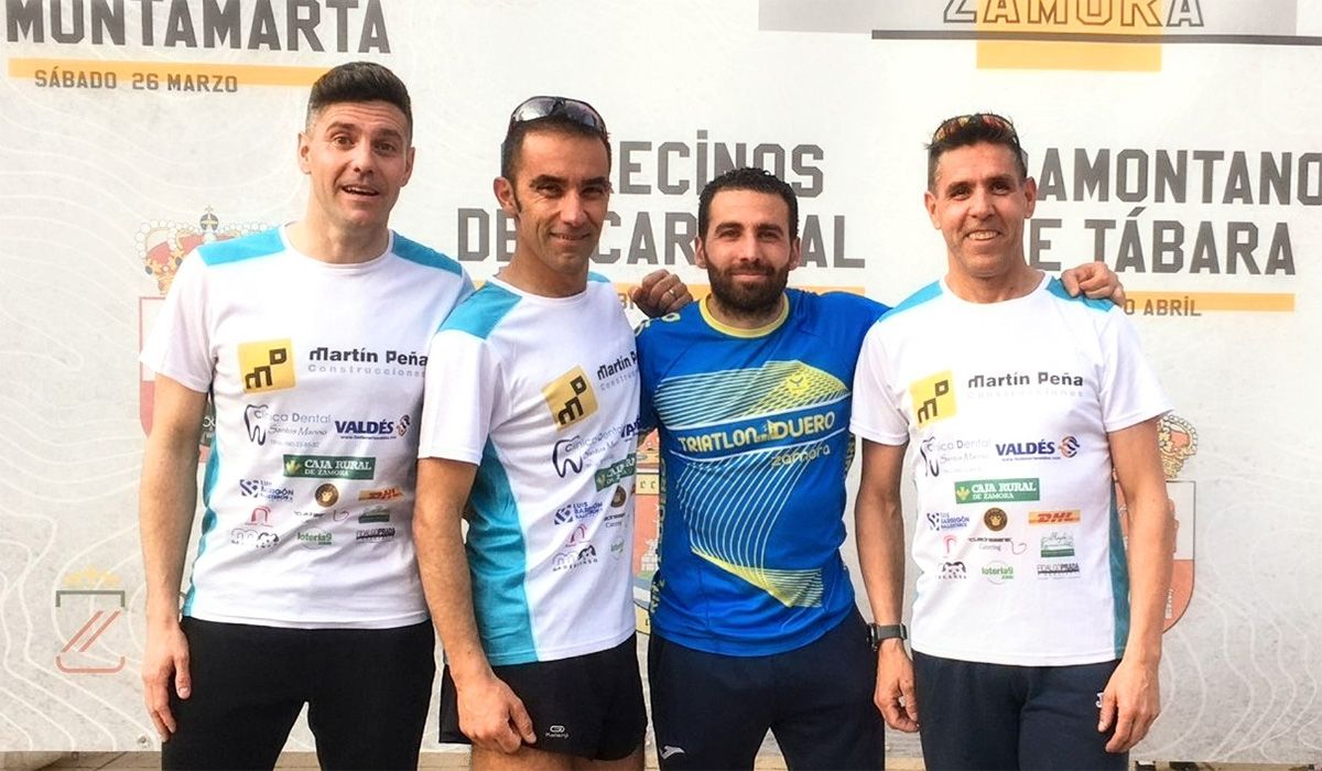 Integrantes del Triatlón Duero