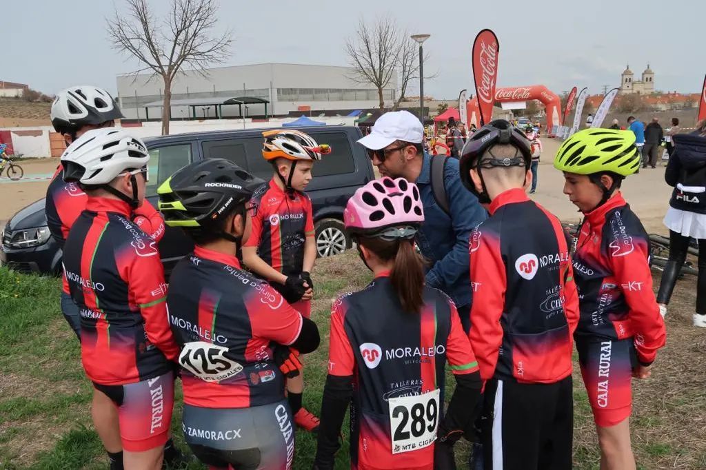 Participantes zamoranos antes de competir