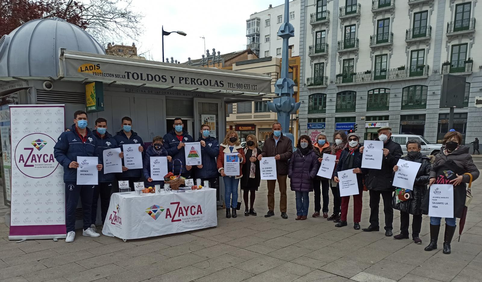 AZAYCA organiza un acto con motivo del Día contra el Cáncer de Colon