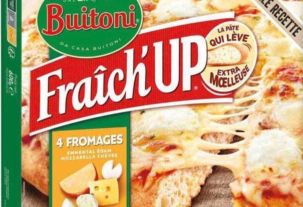 Pizza ‘Fraìch ‘Up’ de la marca comercializada por Nestlé