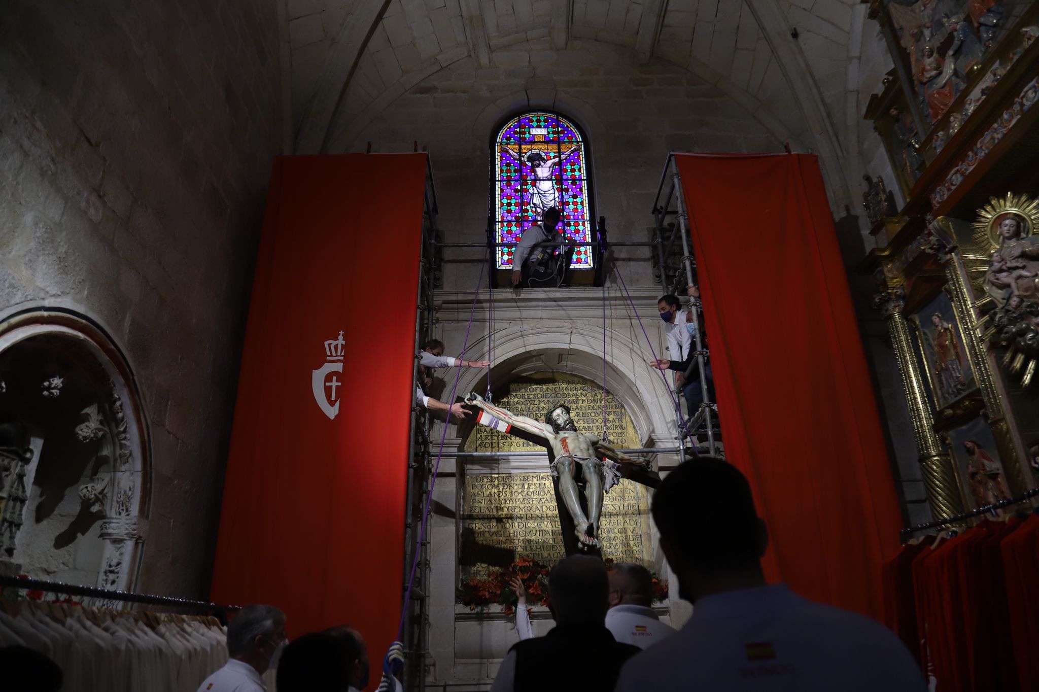 Descendimiento del Cristo de las Injurias. Foto María Lorenzo 7