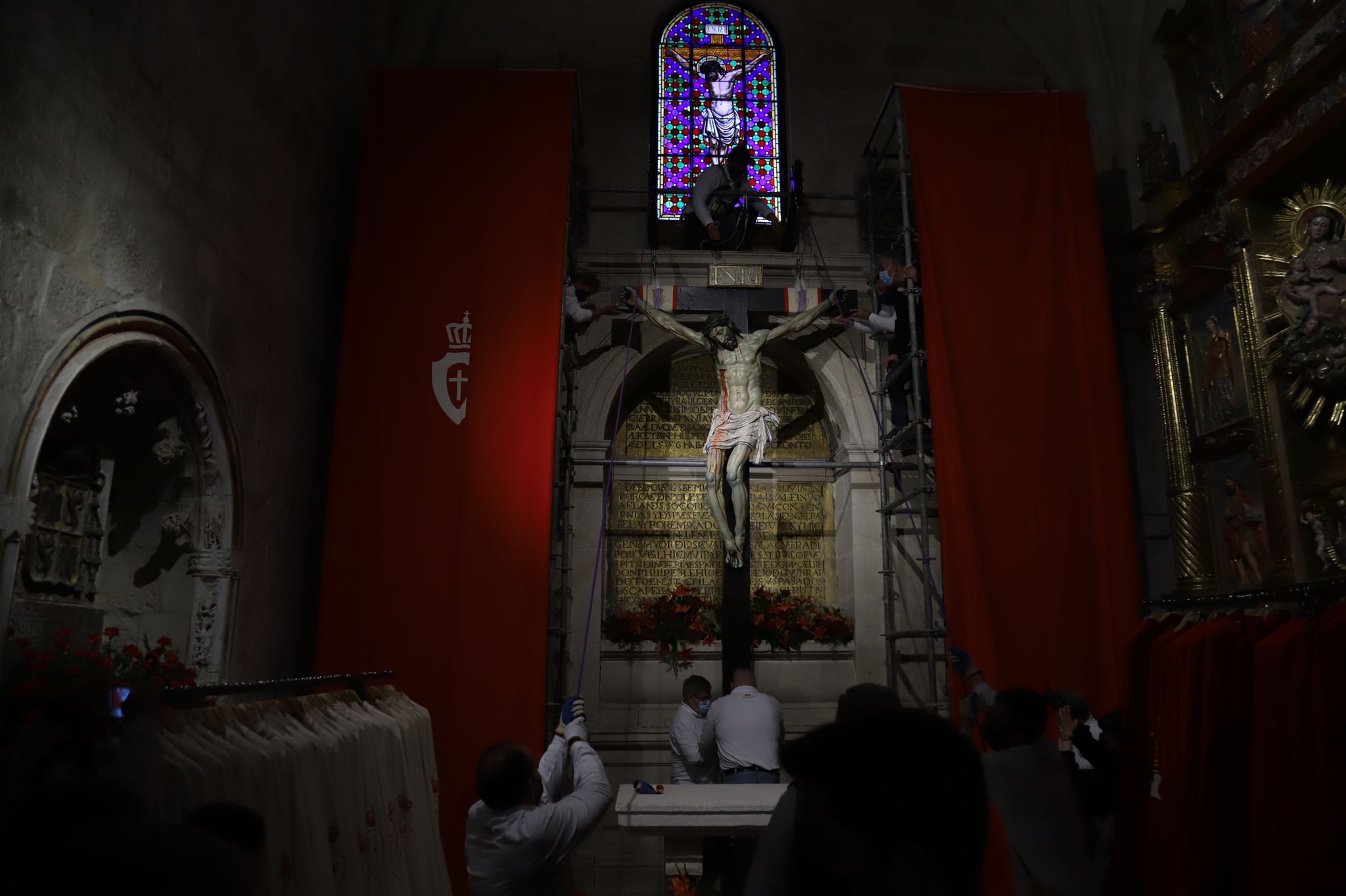 Descendimiento del Cristo de las Injurias. Foto María Lorenzo 6