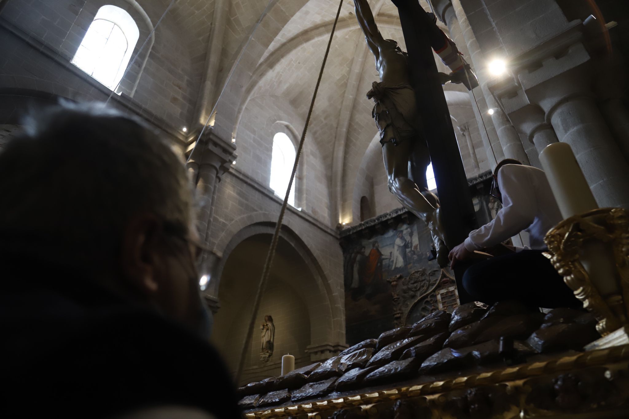 Descendimiento del Cristo de las Injurias. Foto María Lorenzo 15